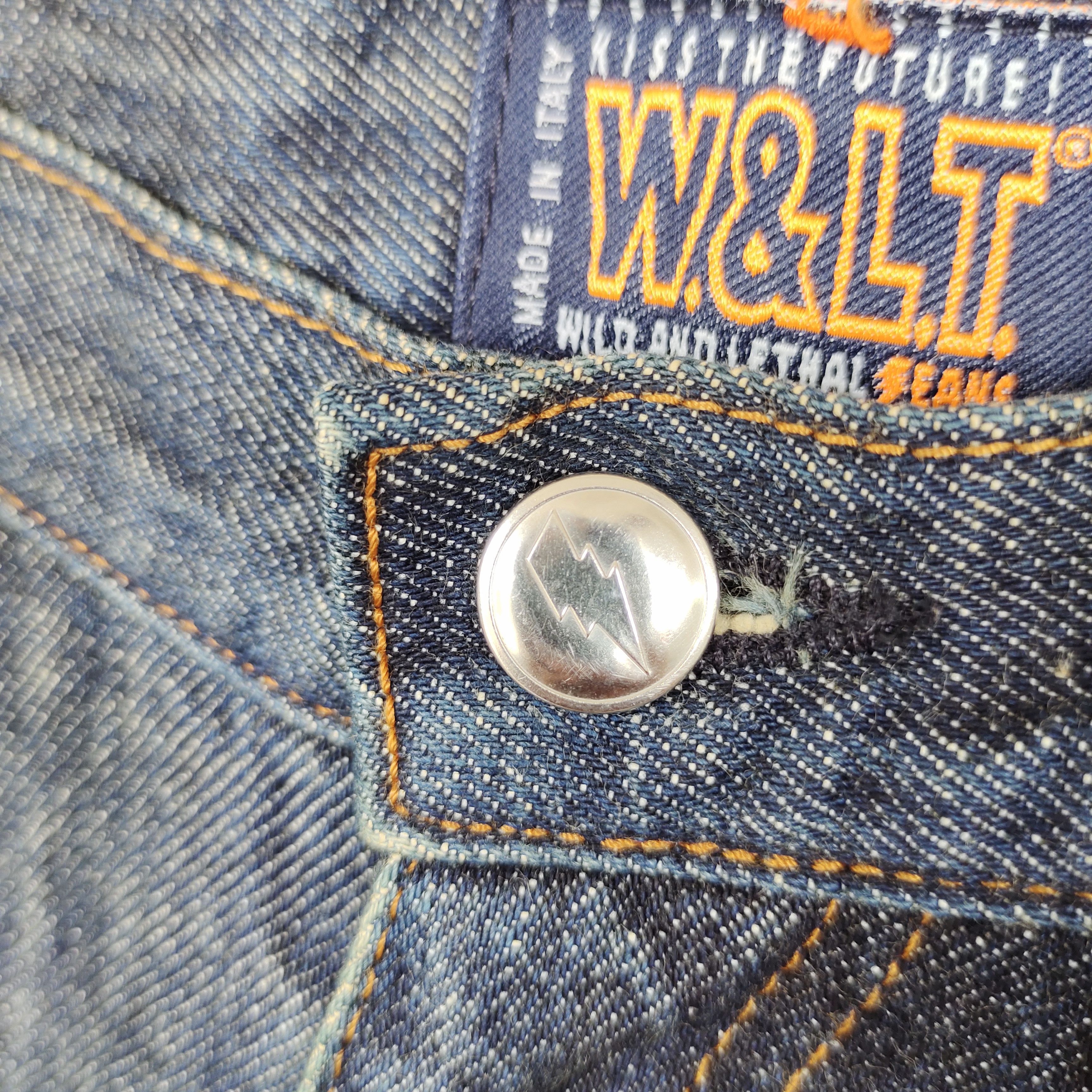 Comme des Garcons × Walter Van Beirendonck Wild And Lethal W&LT Denim Jeans Size US 28 / EU 44 - 18 Thumbnail