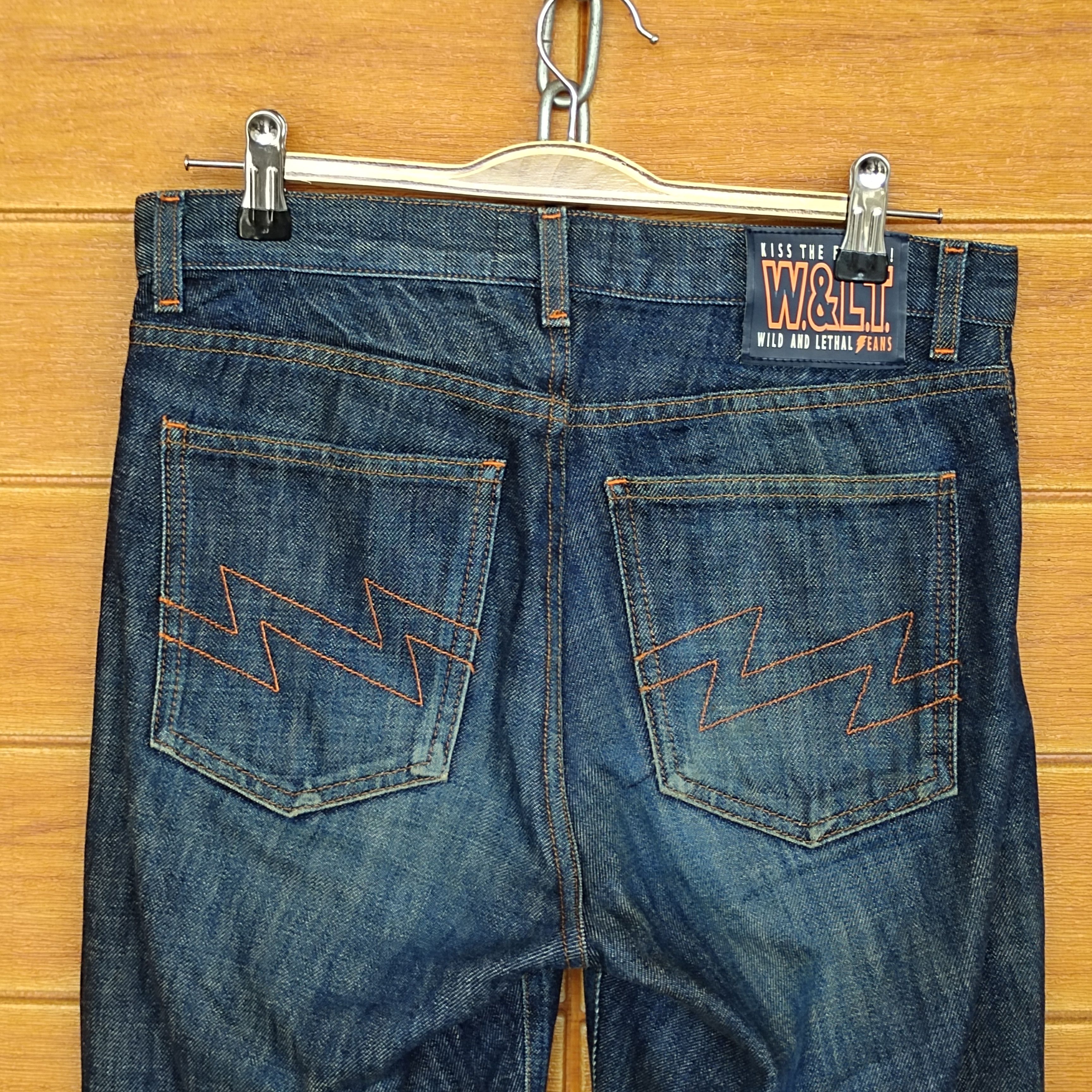 Comme des Garcons × Walter Van Beirendonck Wild And Lethal W&LT Denim Jeans Size US 28 / EU 44 - 4 Thumbnail