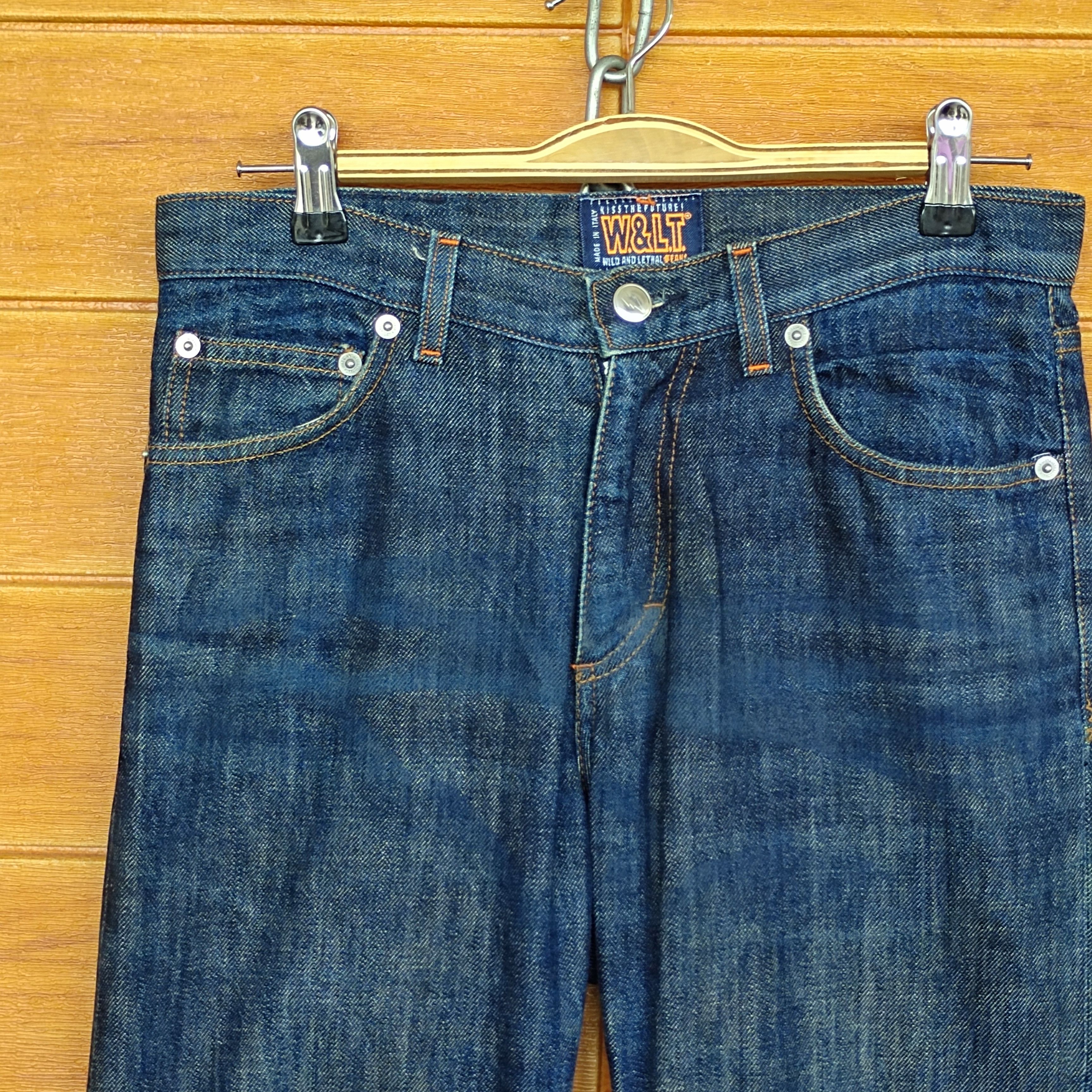 Comme des Garcons × Walter Van Beirendonck Wild And Lethal W&LT Denim Jeans Size US 28 / EU 44 - 11 Thumbnail