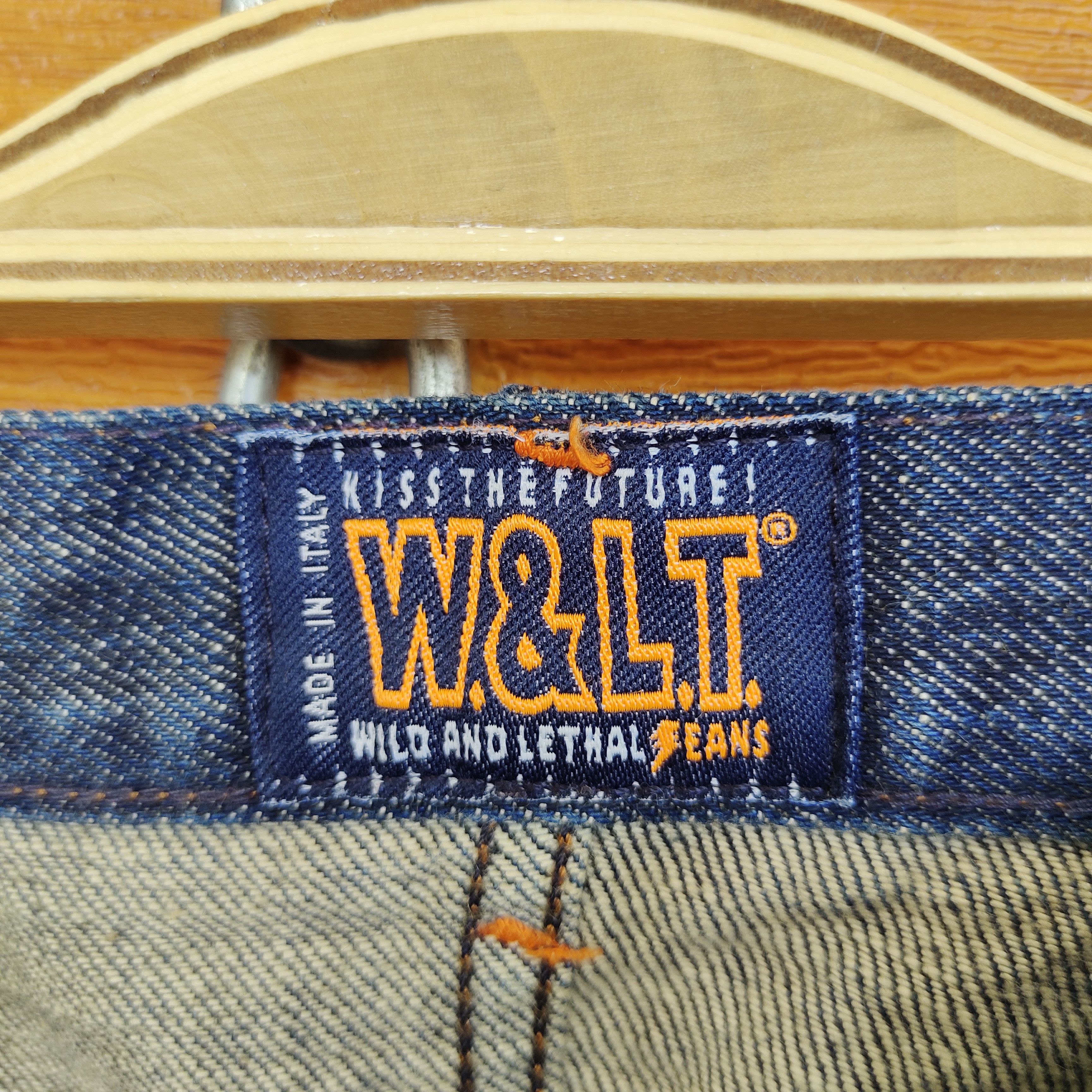 Comme des Garcons × Walter Van Beirendonck Wild And Lethal W&LT Denim Jeans Size US 28 / EU 44 - 20 Thumbnail