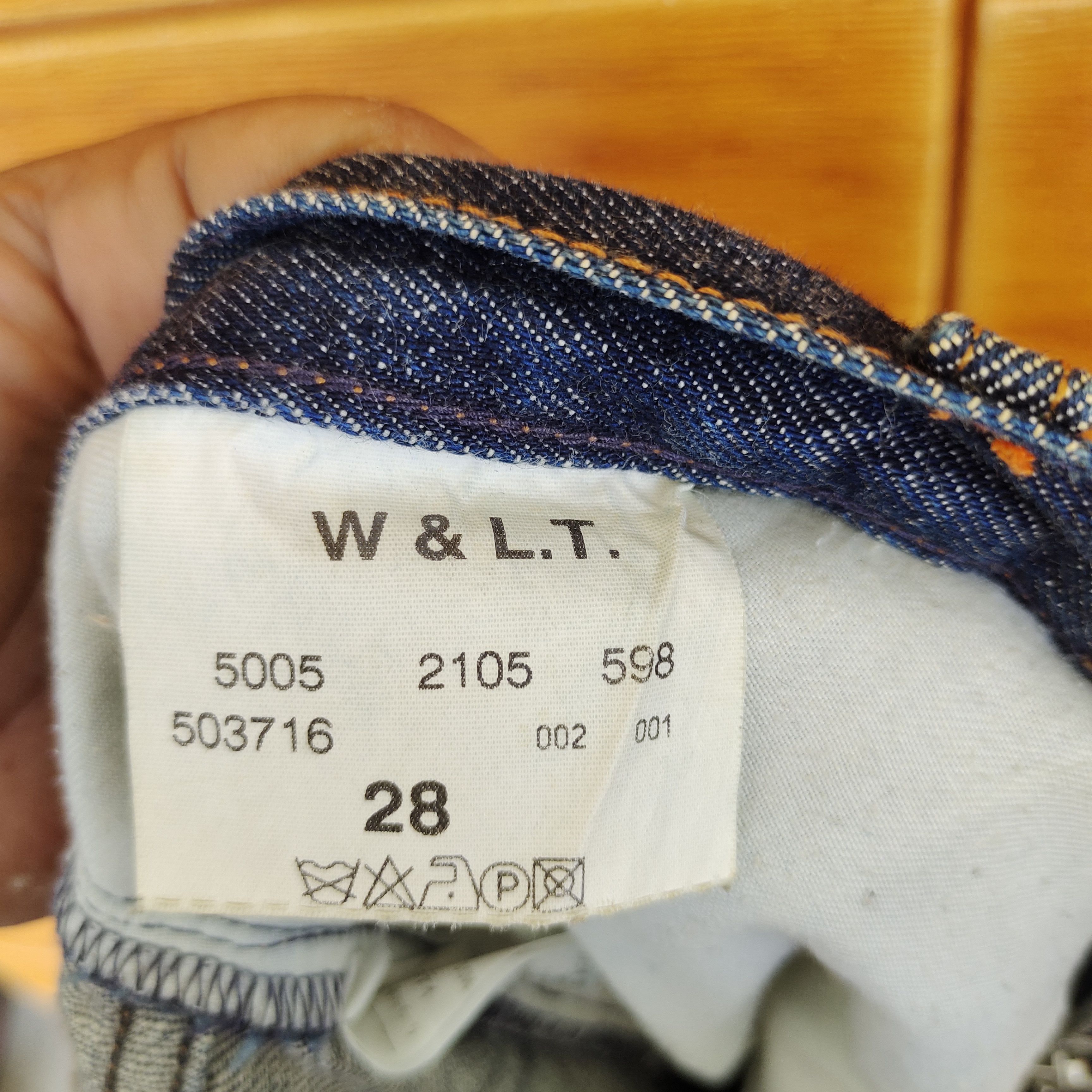 Comme des Garcons × Walter Van Beirendonck Wild And Lethal W&LT Denim Jeans Size US 28 / EU 44 - 22 Thumbnail