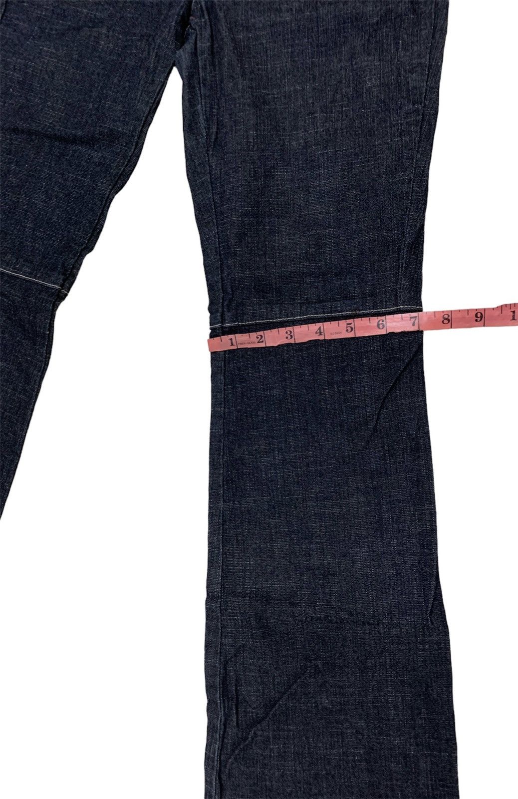 Marithe + Francois Girbaud FLARE 00s Marithé François Girbaud Dark Wash Denim Size 28" / US 6 / IT 42 - 4 Thumbnail