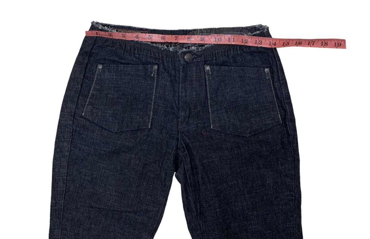 Marithe + Francois Girbaud FLARE 00s Marithé François Girbaud Dark Wash Denim Size 28" / US 6 / IT 42 - 9 Thumbnail