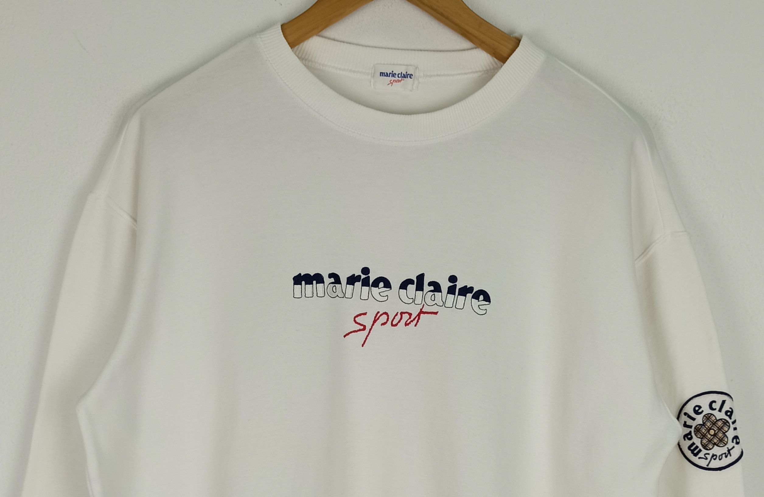 Japanese Brand marie claire Sport Sweatshirt crewneck From Japan (c46) Size US M / EU 48-50 / 2 - 2 Thumbnail