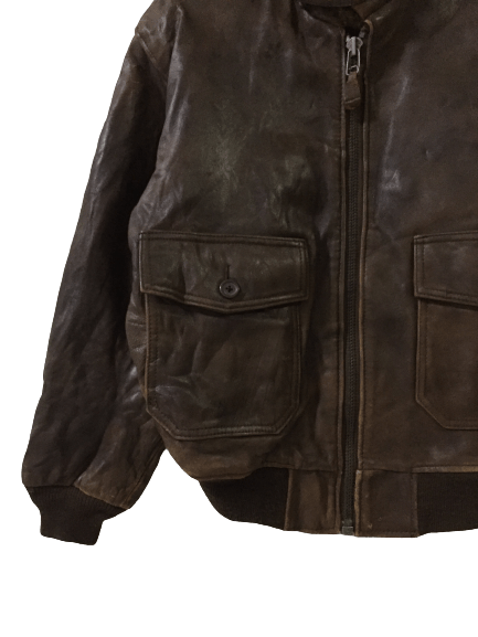Other Bomber Leather Jacket Size US M / EU 48-50 / 2 - 3 Thumbnail