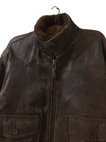 Other Bomber Leather Jacket Size US M / EU 48-50 / 2 - 4 Thumbnail