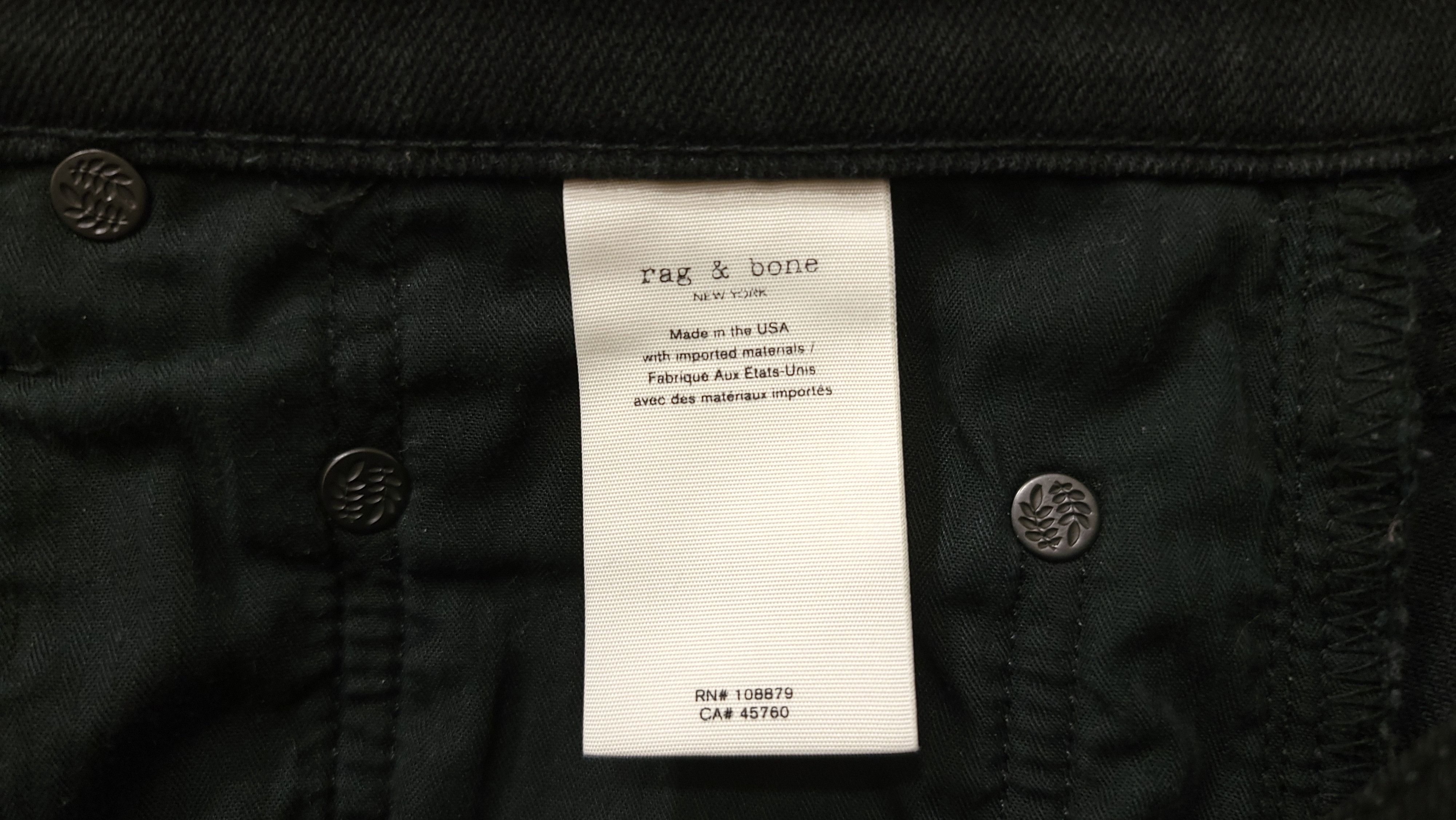 Rag & Bone Fit 1 Extra Slim Jeans Size US 31 - 9 Thumbnail