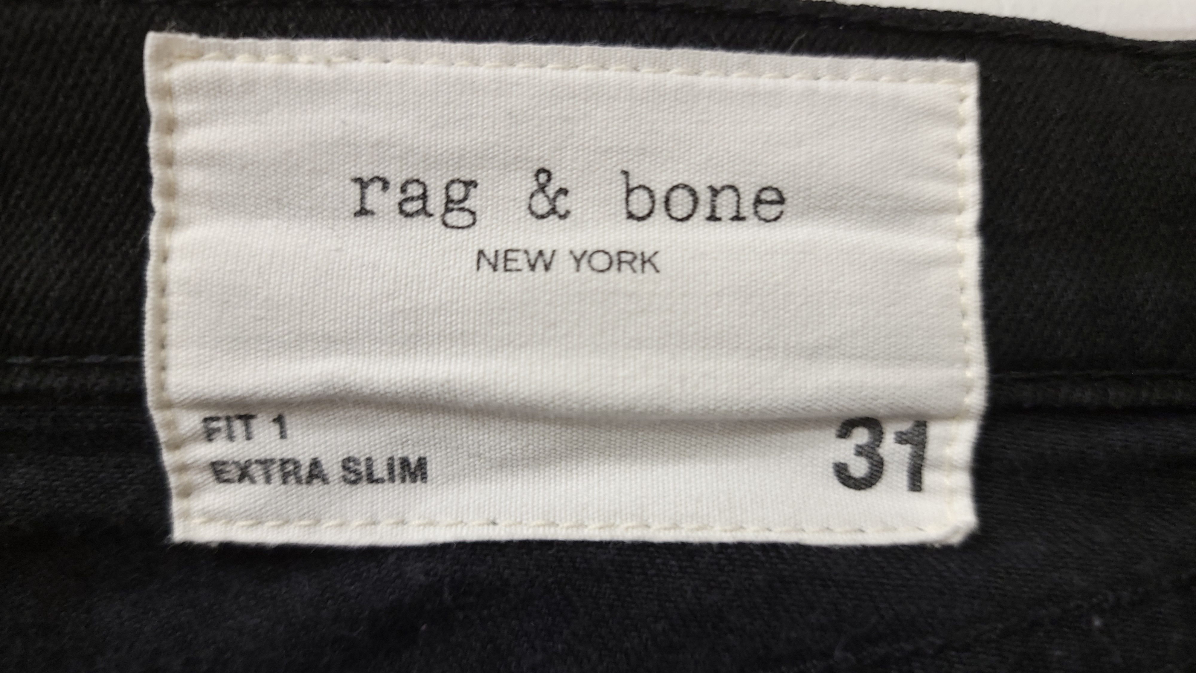 Rag & Bone Fit 1 Extra Slim Jeans Size US 31 - 7 Thumbnail