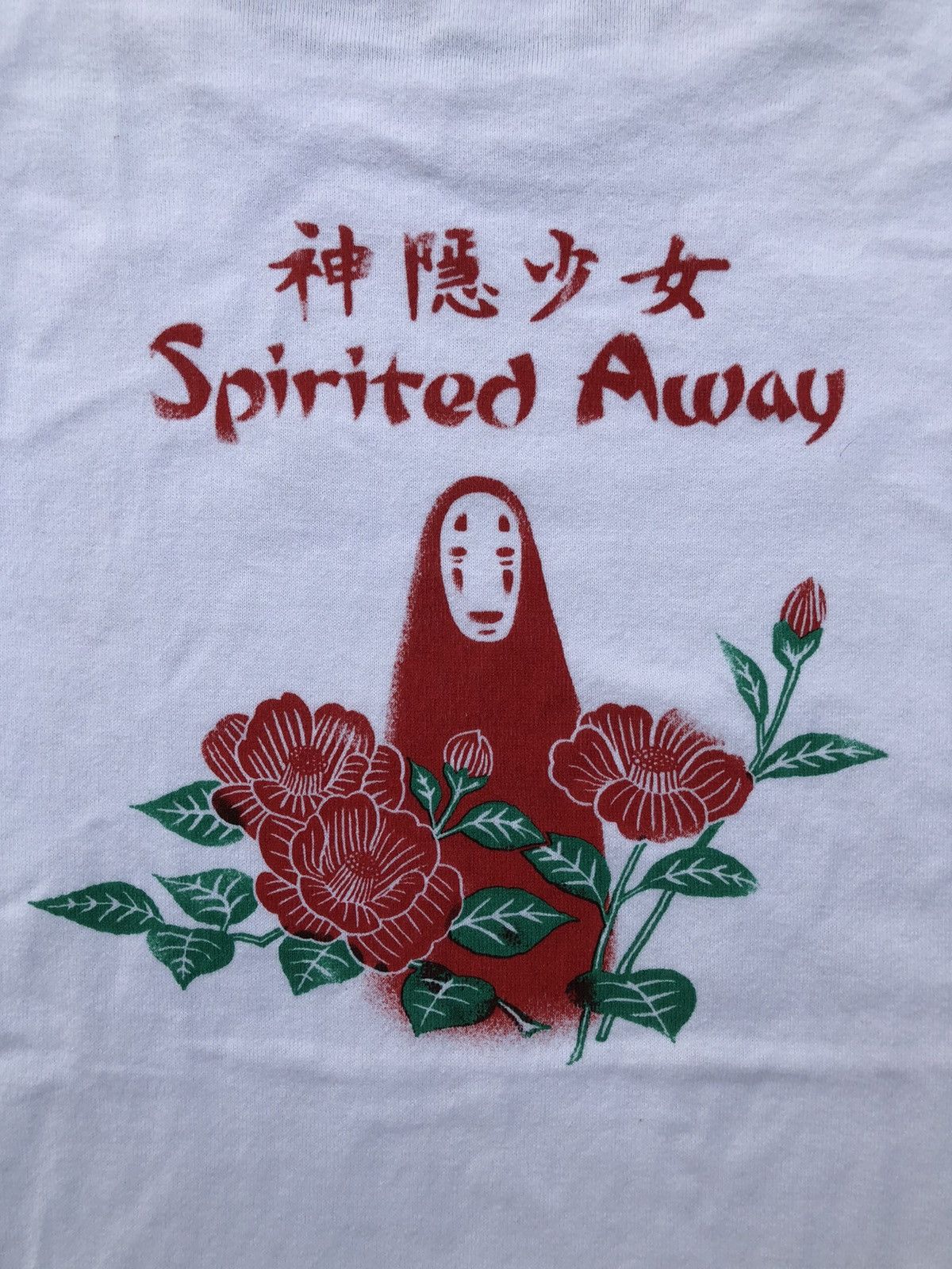 Anime × Japanese Brand × Vintage The Masked Man Spirited Away Studio Ghibli tee Size US L / EU 52-54 / 3 - 4 Thumbnail