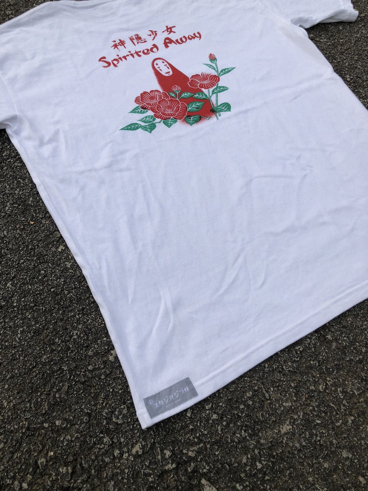 Anime × Japanese Brand × Vintage The Masked Man Spirited Away Studio Ghibli tee Size US L / EU 52-54 / 3 - 6 Thumbnail