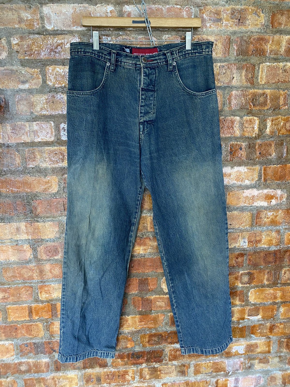 JNCO Vtg Oakley carpenter baggy wash pants Size US 33 - 3 Thumbnail