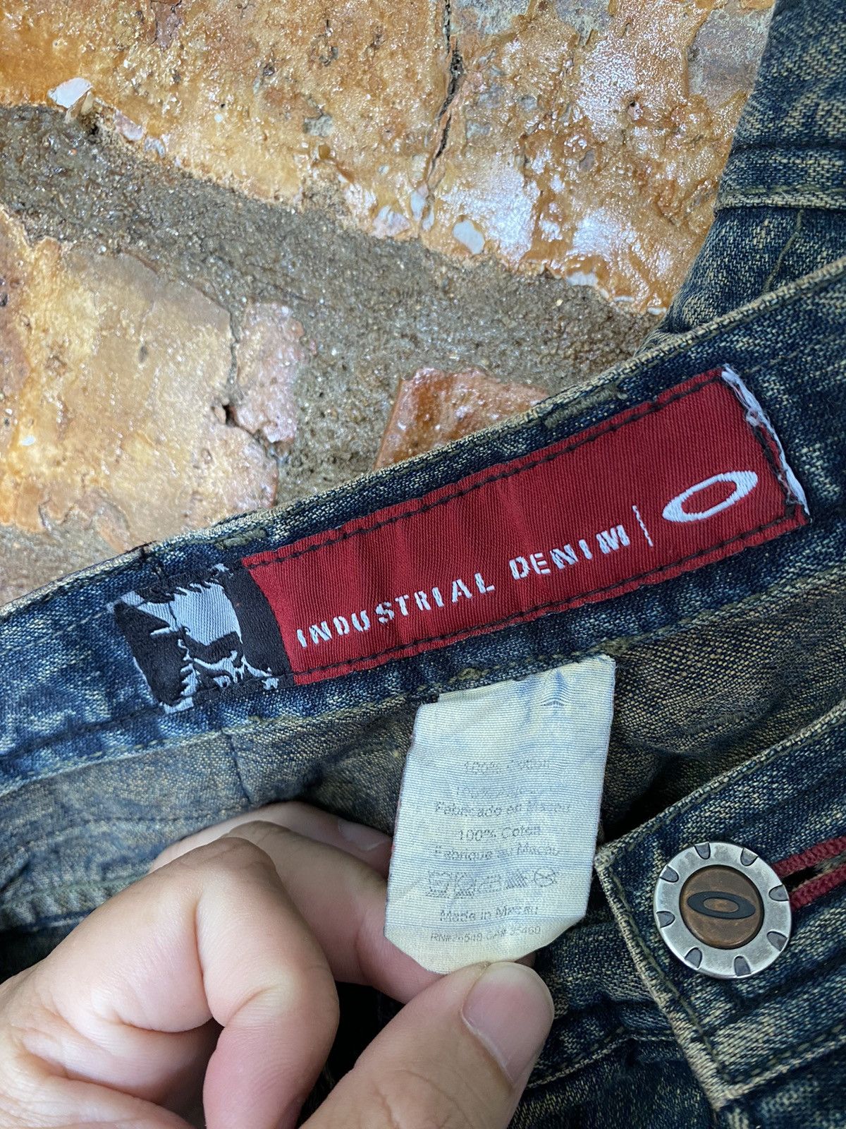 JNCO Vtg Oakley carpenter baggy wash pants Size US 33 - 15 Thumbnail