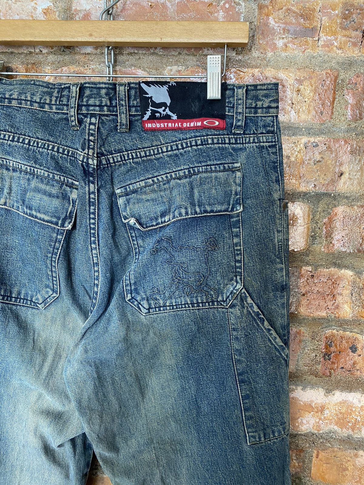 JNCO Vtg Oakley carpenter baggy wash pants Size US 33 - 10 Thumbnail