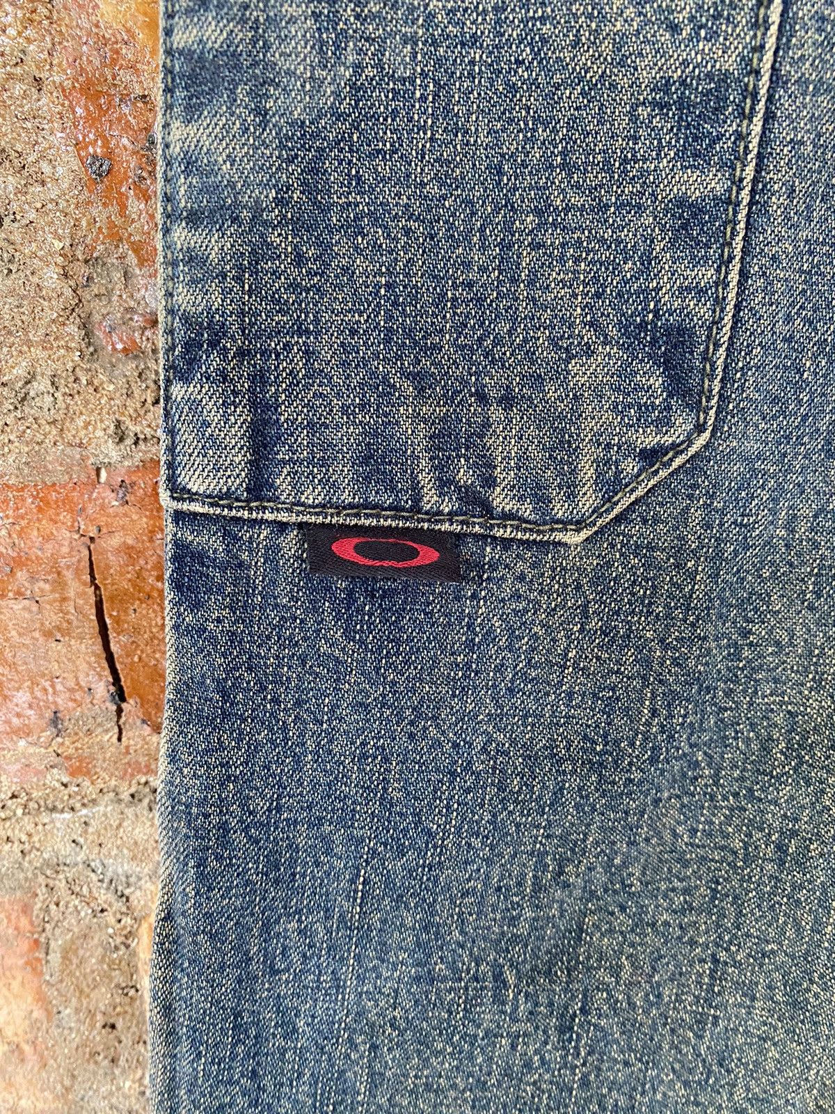 JNCO Vtg Oakley carpenter baggy wash pants Size US 33 - 14 Thumbnail