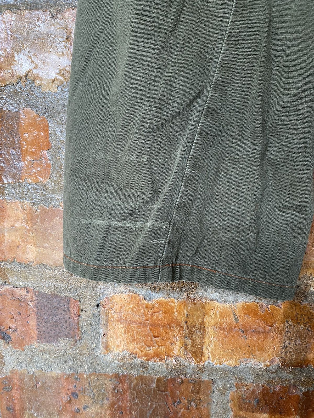 Edwin Vtg 3D Bush Flare cargos Pants Size US 33 - 15 Thumbnail