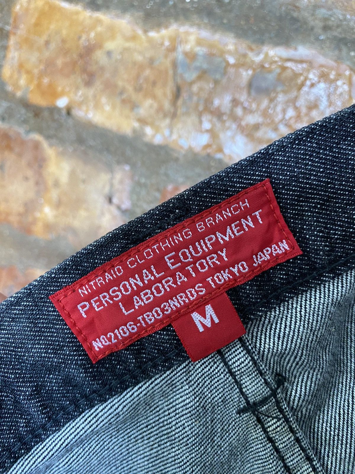 Hiroshi Fujiwara × Japanese Brand × Recon NITRAID Japan Wash faded Raw Denim Size US 33 - 16 Thumbnail