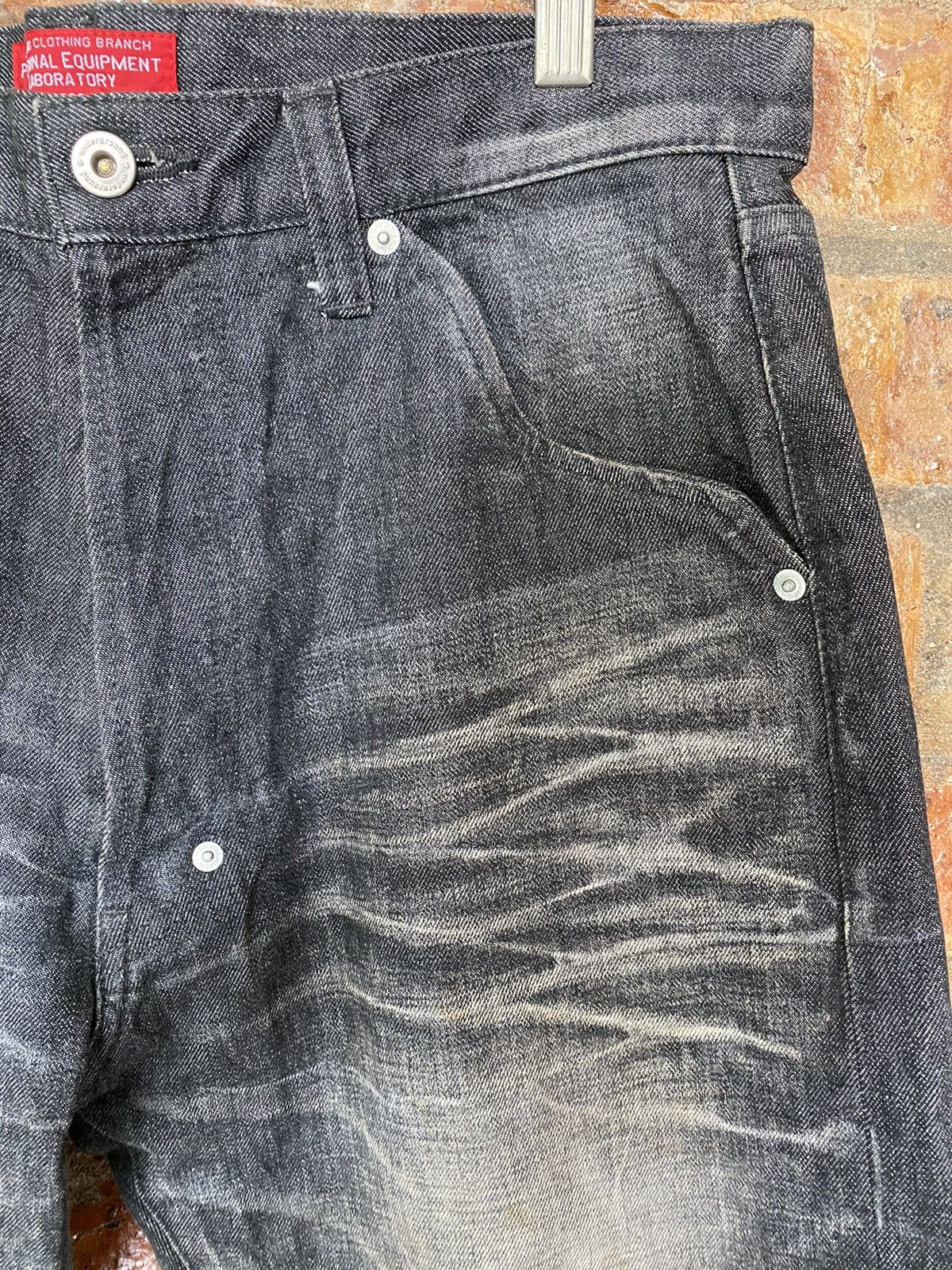 Hiroshi Fujiwara × Japanese Brand × Recon NITRAID Japan Wash faded Raw Denim Size US 33 - 6 Thumbnail