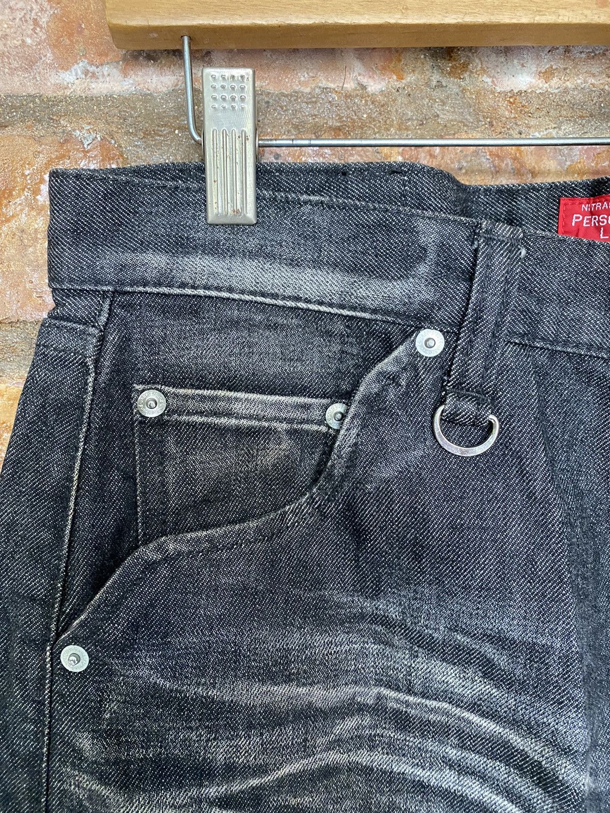 Hiroshi Fujiwara × Japanese Brand × Recon NITRAID Japan Wash faded Raw Denim Size US 33 - 8 Thumbnail