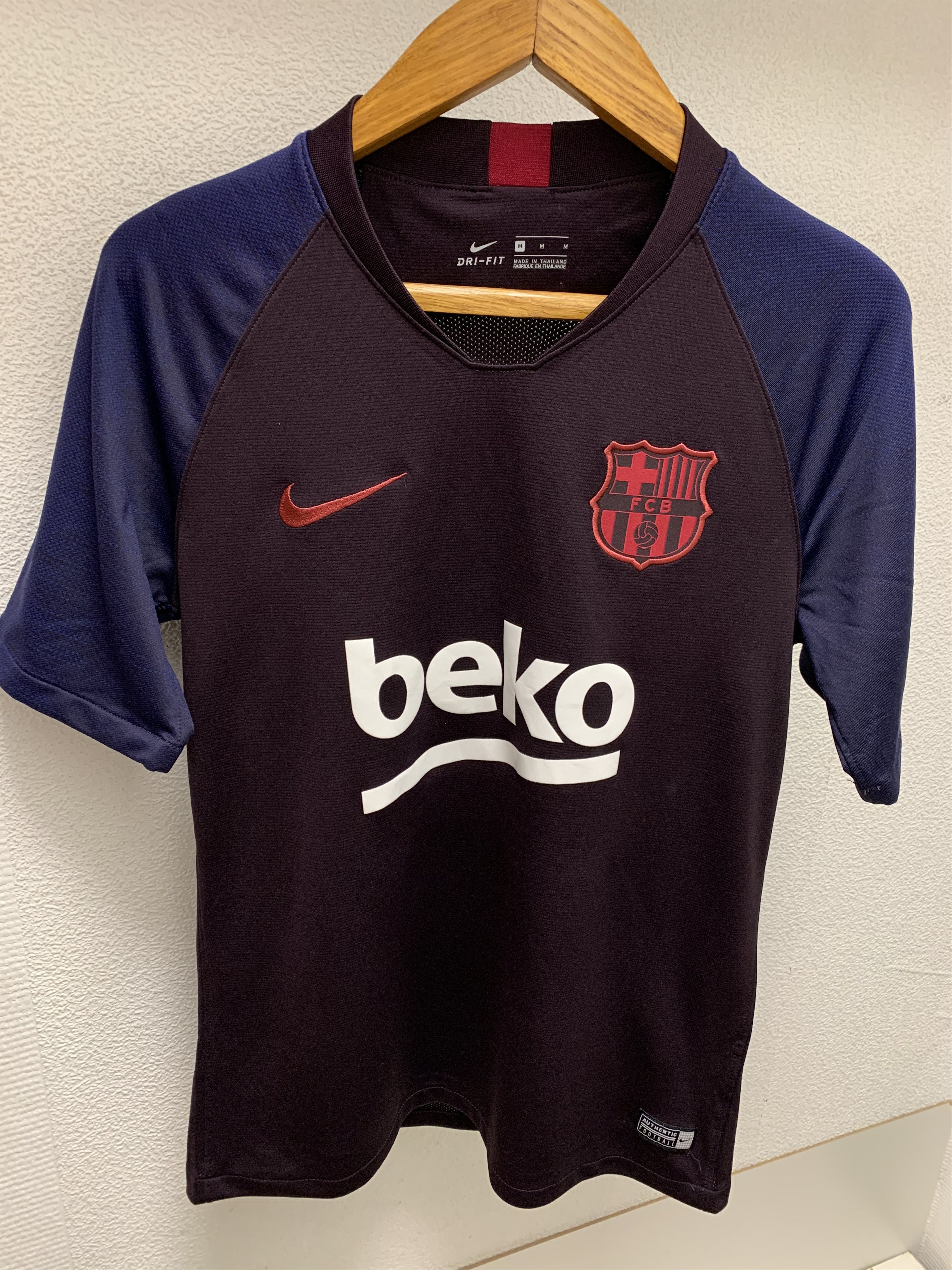 Nike Barcelona Nike soccer jersey M beko Size US M / EU 48-50 / 2 - 1 Thumbnail
