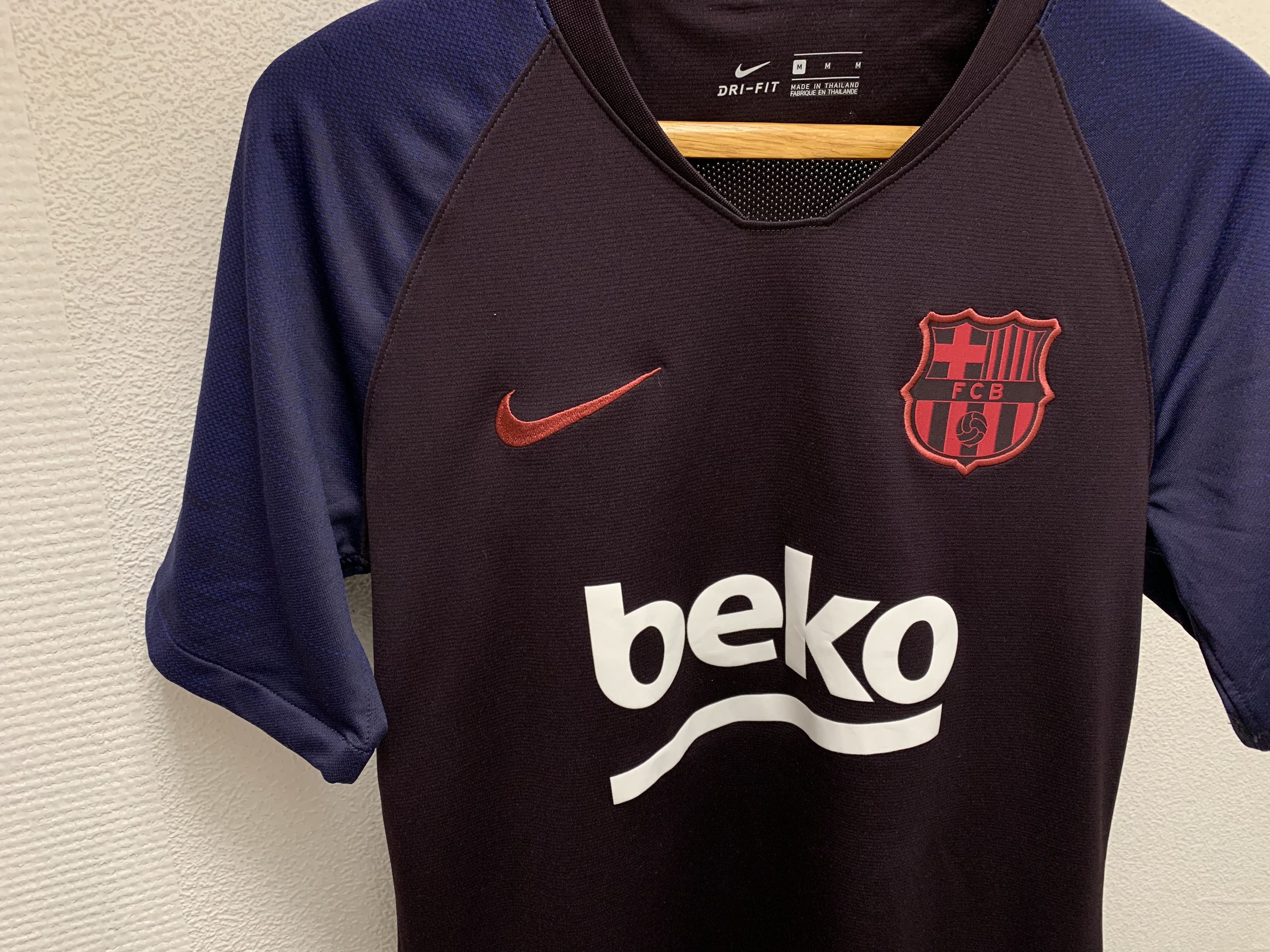 Nike Barcelona Nike soccer jersey M beko Size US M / EU 48-50 / 2 - 2 Thumbnail
