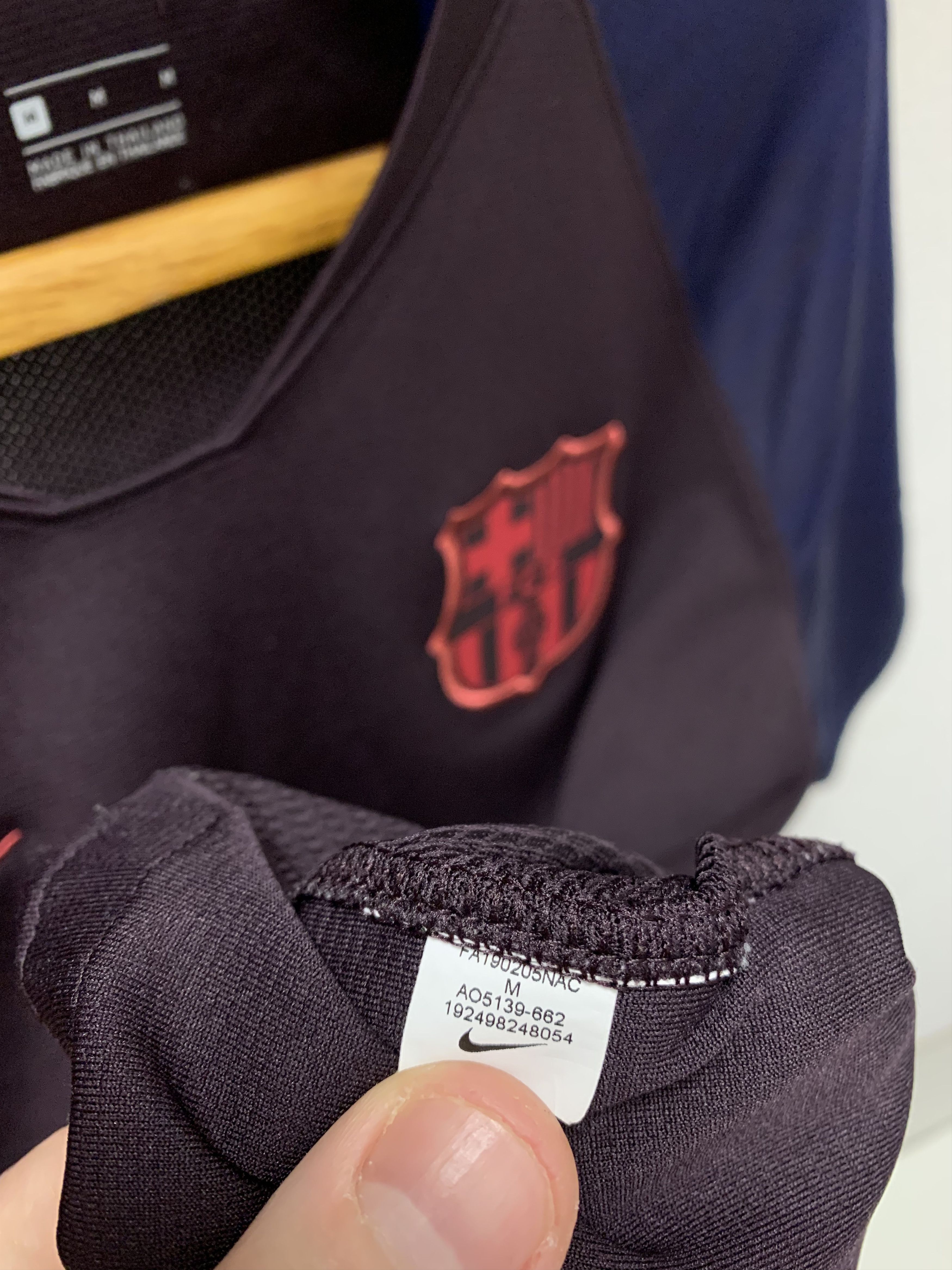 Nike Barcelona Nike soccer jersey M beko Size US M / EU 48-50 / 2 - 4 Thumbnail