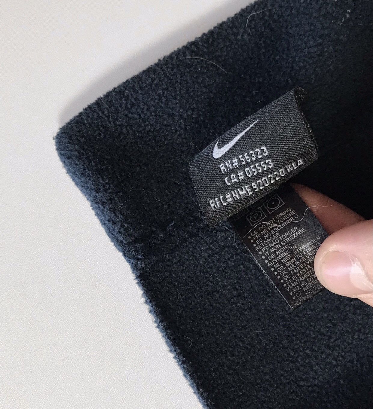 Vintage Nike Fleece Scarf Size ONE SIZE - 7 Thumbnail