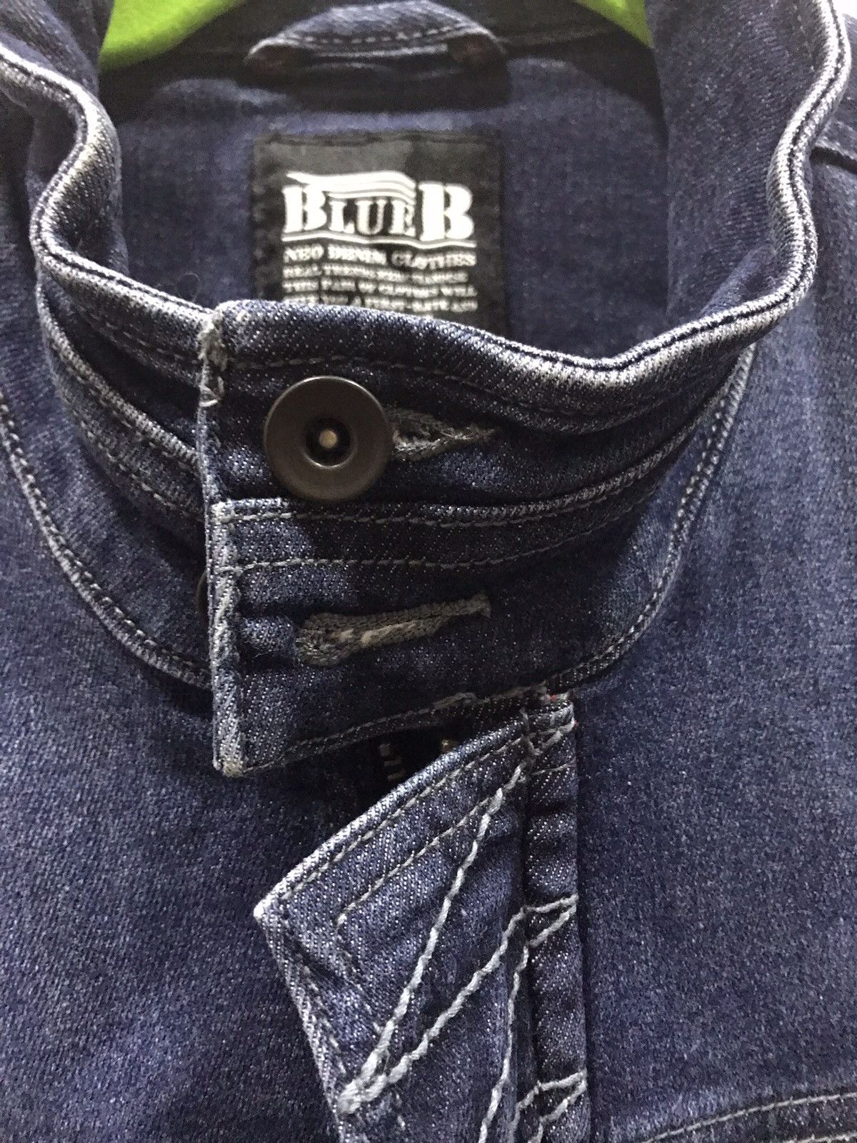 Blue Blue Japan BLUE B Neo Denim Jacket Size US L / EU 52-54 / 3 - 13 Thumbnail