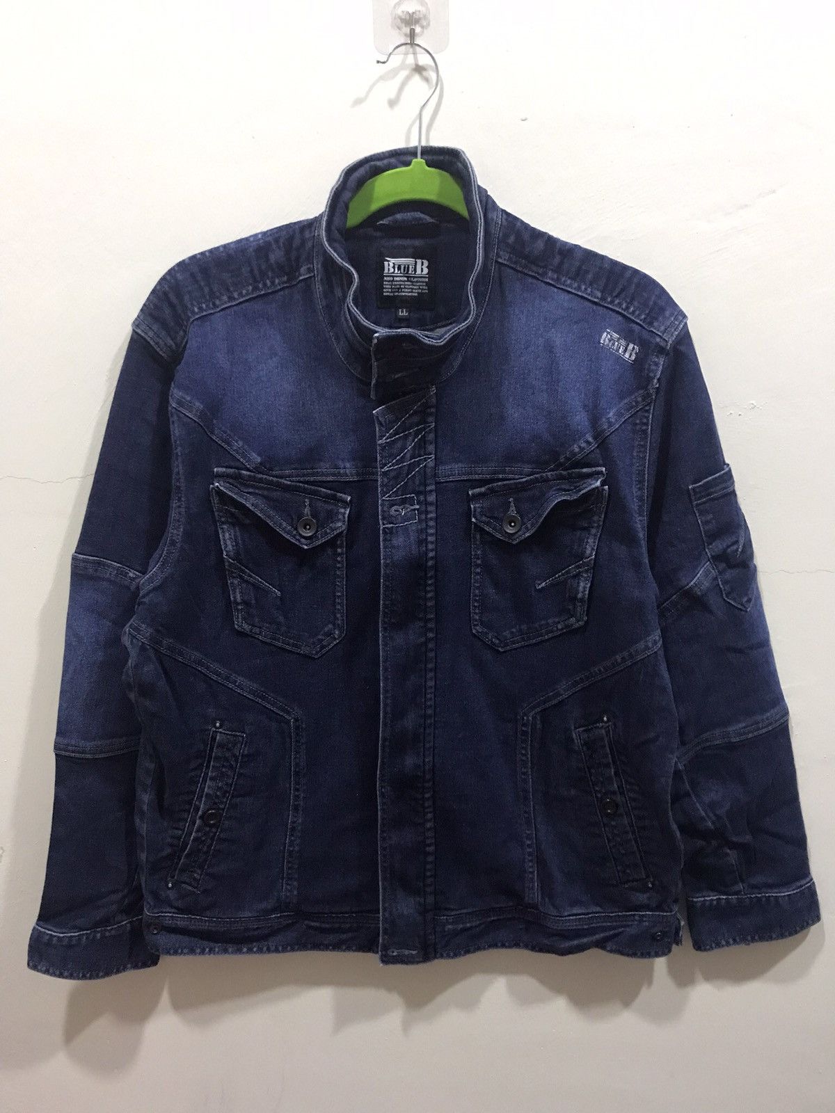 Blue Blue Japan BLUE B Neo Denim Jacket Size US L / EU 52-54 / 3 - 1 Thumbnail