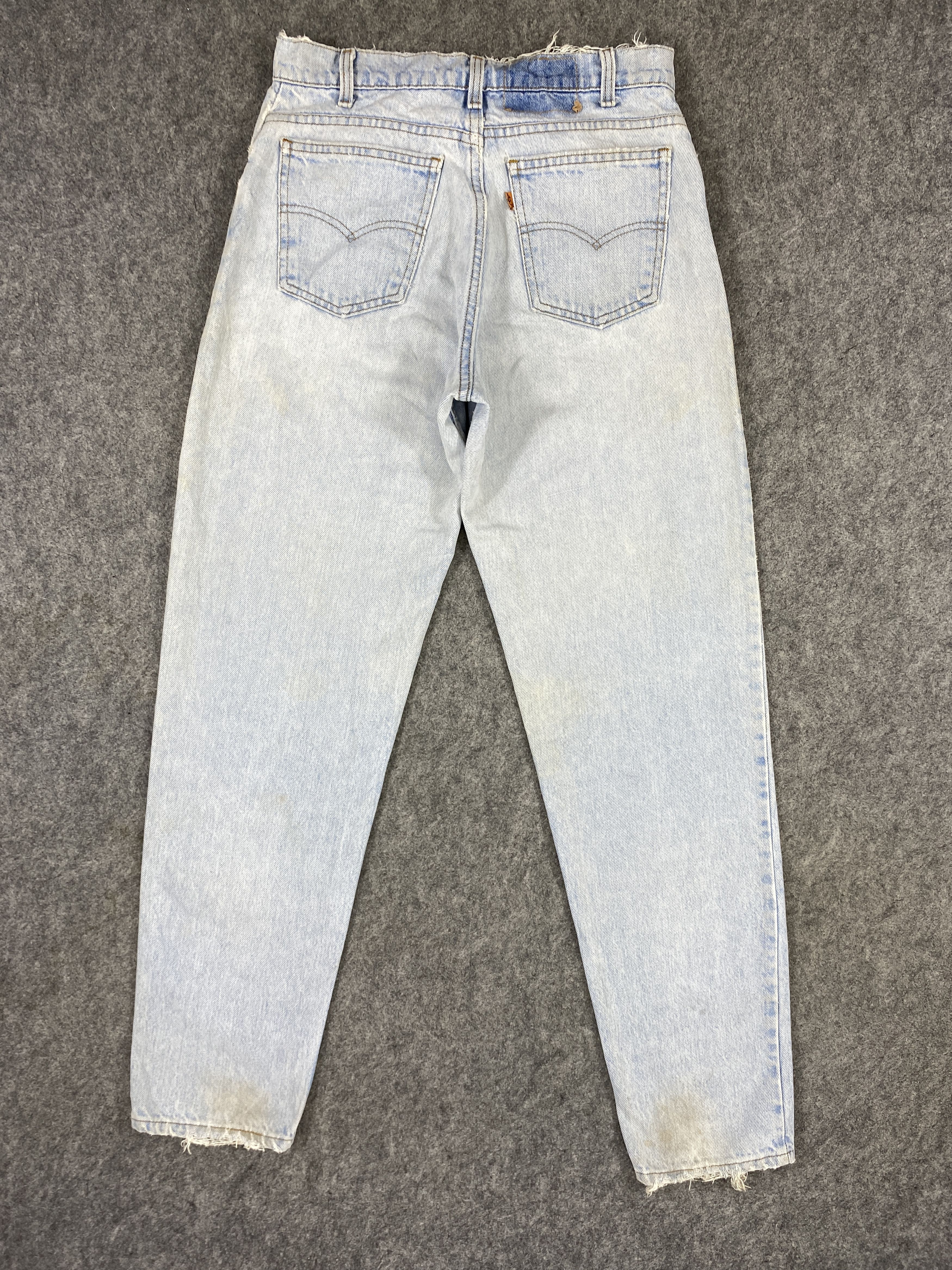 Levi's 90's Light Blue Wash Vintage Levi's 550 USA 29x31 -JN1743 Size US 29 - 2 Thumbnail