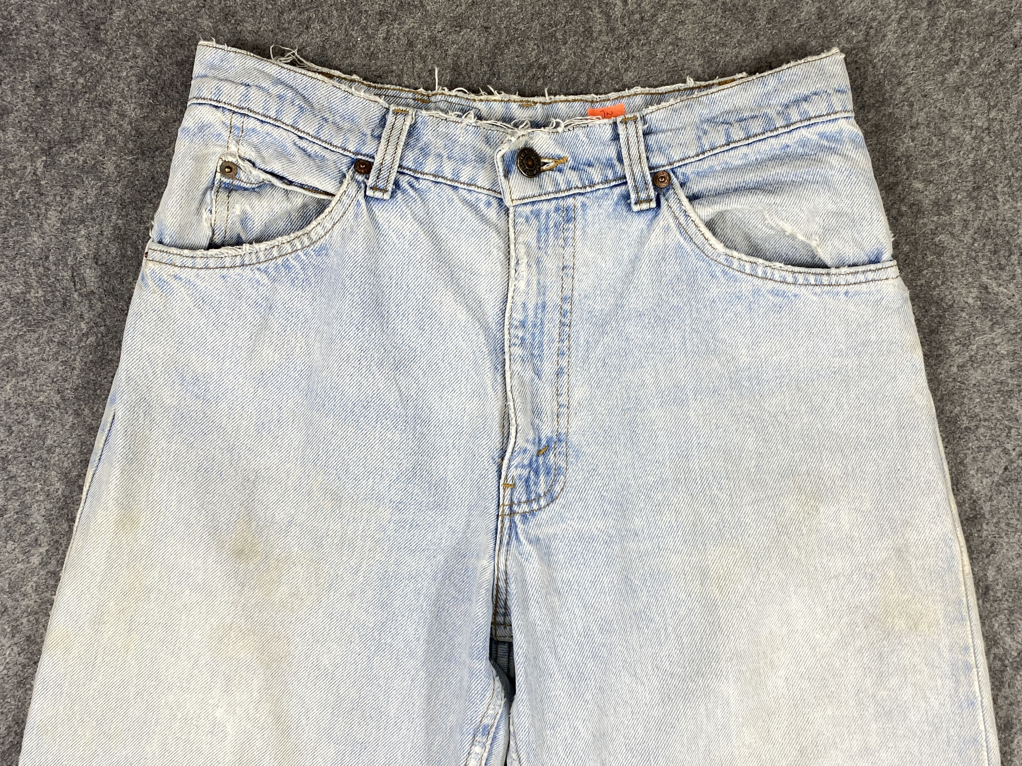 Levi's 90's Light Blue Wash Vintage Levi's 550 USA 29x31 -JN1743 Size US 29 - 3 Thumbnail