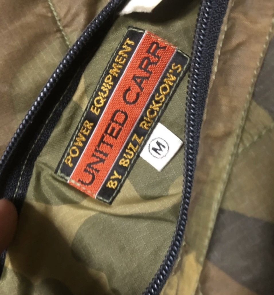 Buzz Rickson's CAMOUFLAGED PUFFER BUZZ RICKSON’S HOODIE QUILTED TOYO ENT Size US M / EU 48-50 / 2 - 6 Thumbnail