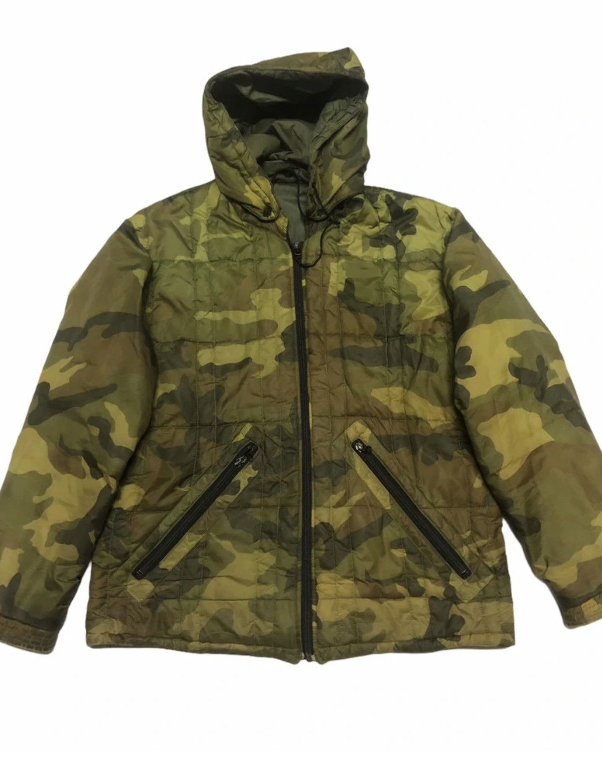 Buzz Rickson's CAMOUFLAGED PUFFER BUZZ RICKSON’S HOODIE QUILTED TOYO ENT Size US M / EU 48-50 / 2 - 2 Thumbnail