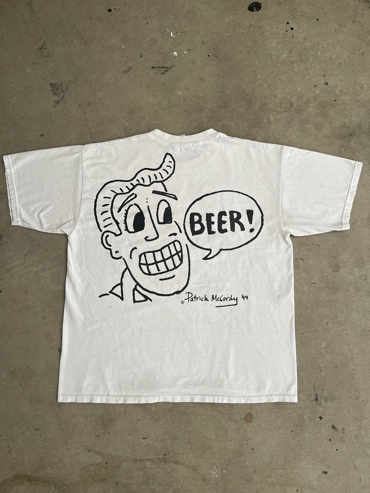 Japanese Brand Vintage “Sex!” and “Beer!” T-shirt Size US XL / EU 56 / 4 - 6 Thumbnail