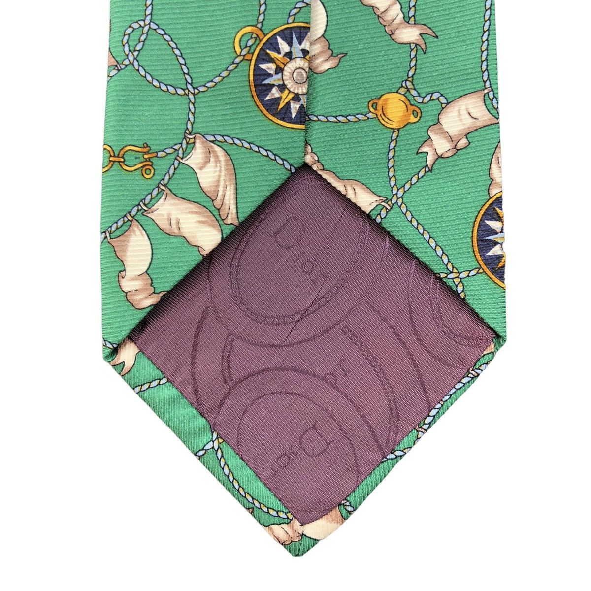 Christian Dior Monsieur Christian Dior Monsieur Silk Tie Made In France Size ONE SIZE - 4 Thumbnail