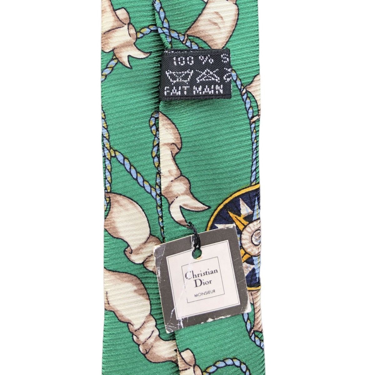 Christian Dior Monsieur Christian Dior Monsieur Silk Tie Made In France Size ONE SIZE - 7 Thumbnail