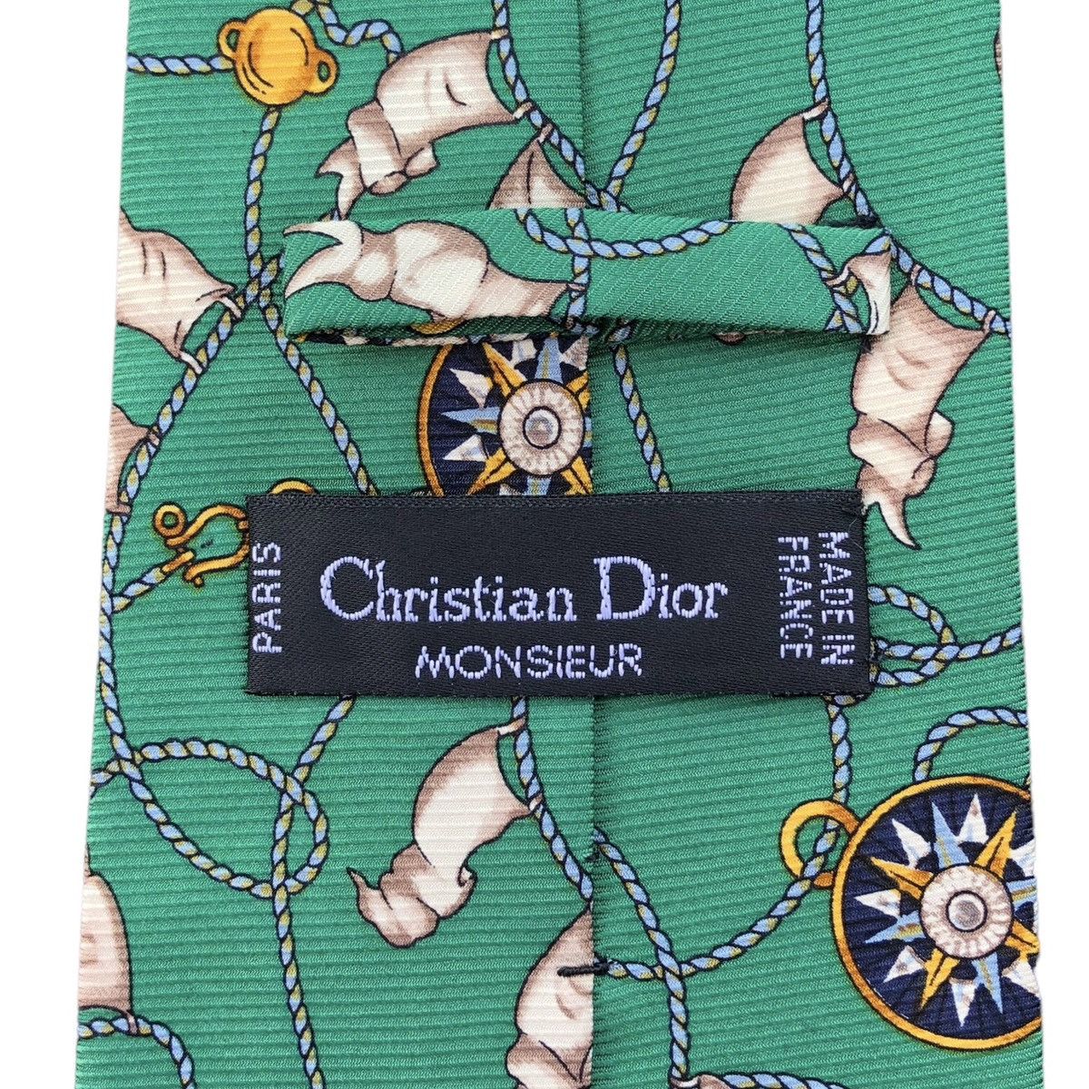 Christian Dior Monsieur Christian Dior Monsieur Silk Tie Made In France Size ONE SIZE - 5 Thumbnail