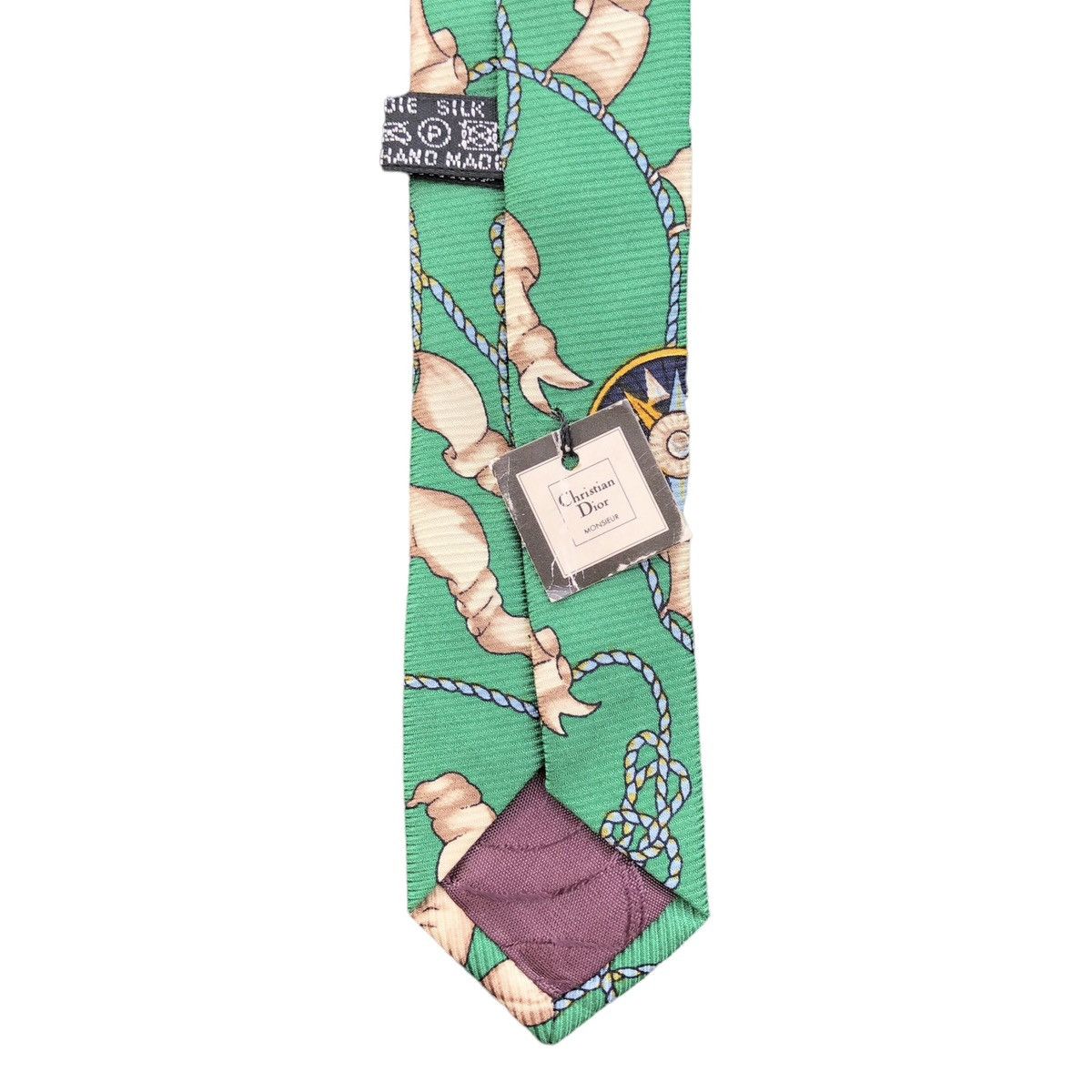 Christian Dior Monsieur Christian Dior Monsieur Silk Tie Made In France Size ONE SIZE - 6 Thumbnail
