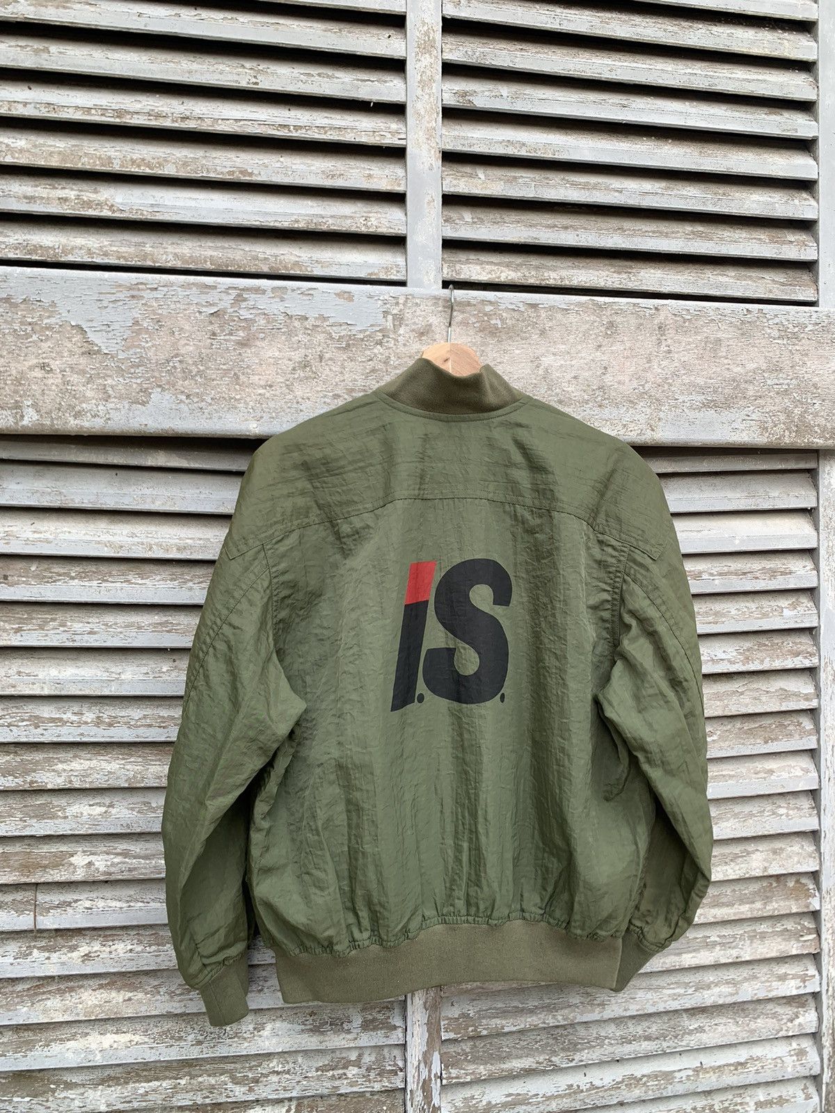 Issey Miyake 👹ISSEY MIYAKE BIG LOGO BOMBER JACKET Size US M / EU 48-50 / 2 - 14 Thumbnail