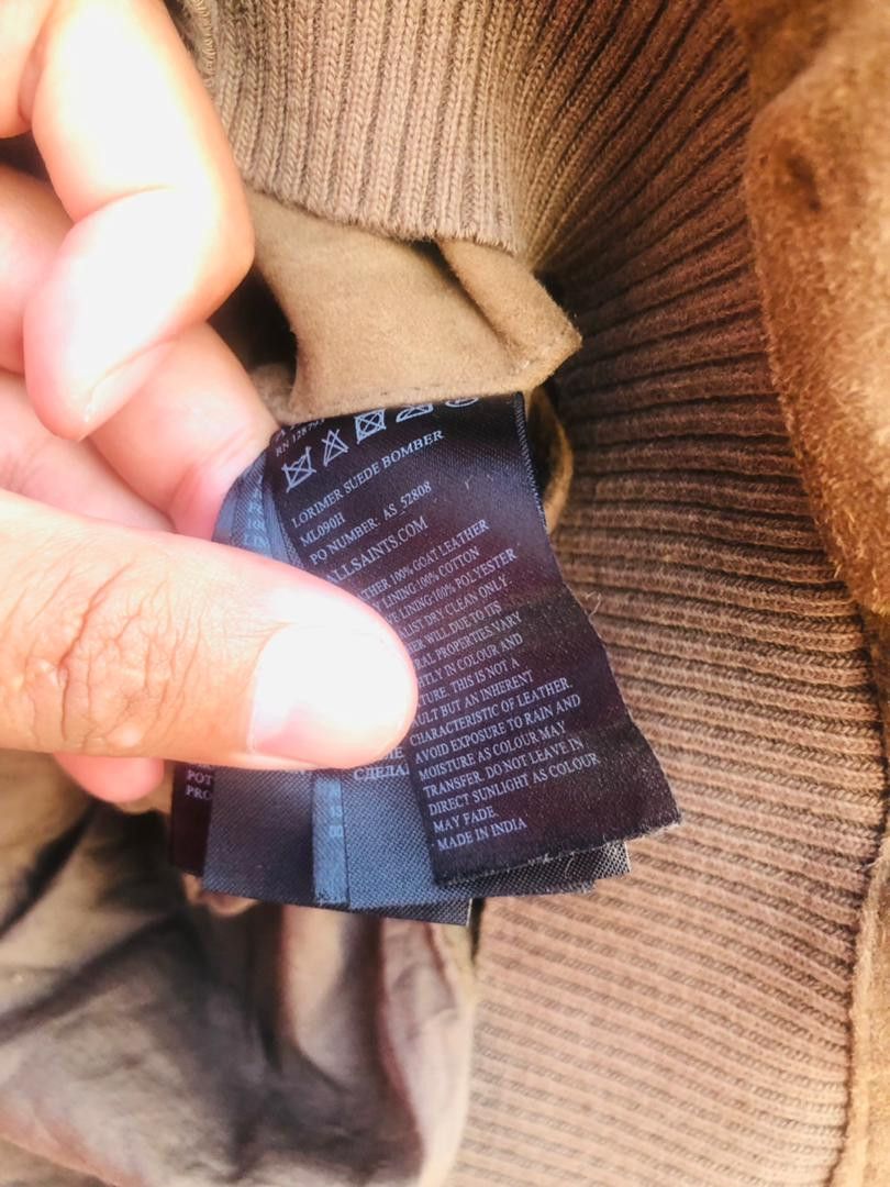 Allsaints × Japanese Brand Vintage Allsaints Leather Japanese Designer Fashion Style Size US M / EU 48-50 / 2 - 10 Thumbnail