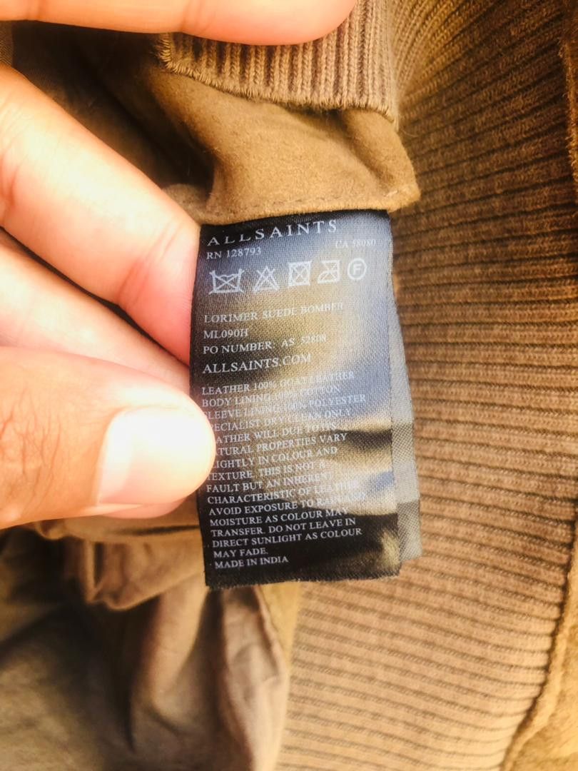 Allsaints × Japanese Brand Vintage Allsaints Leather Japanese Designer Fashion Style Size US M / EU 48-50 / 2 - 8 Thumbnail