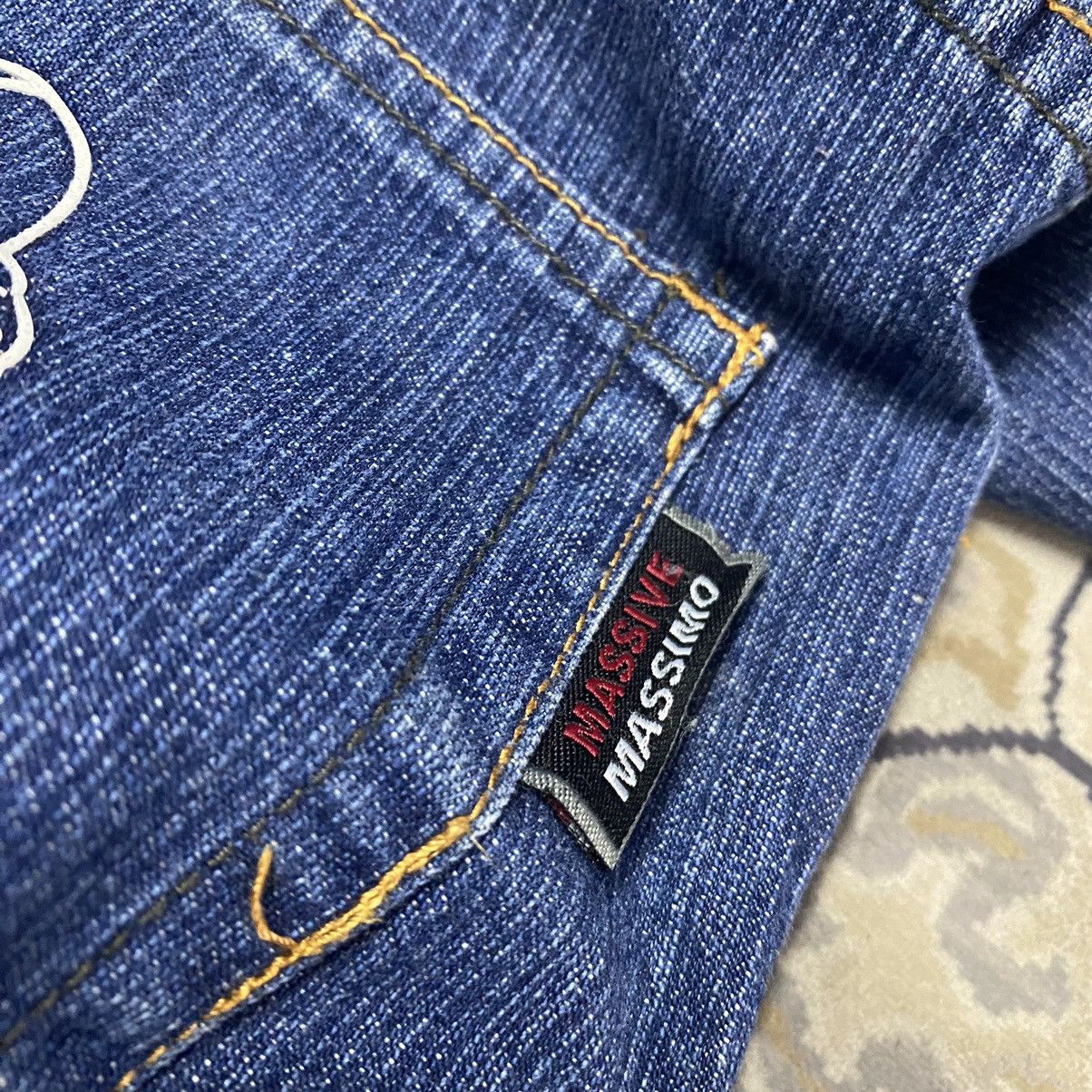 JNCO Black Hole Massive Massimo Denim Skater Pants Size US 29 - 15 Thumbnail