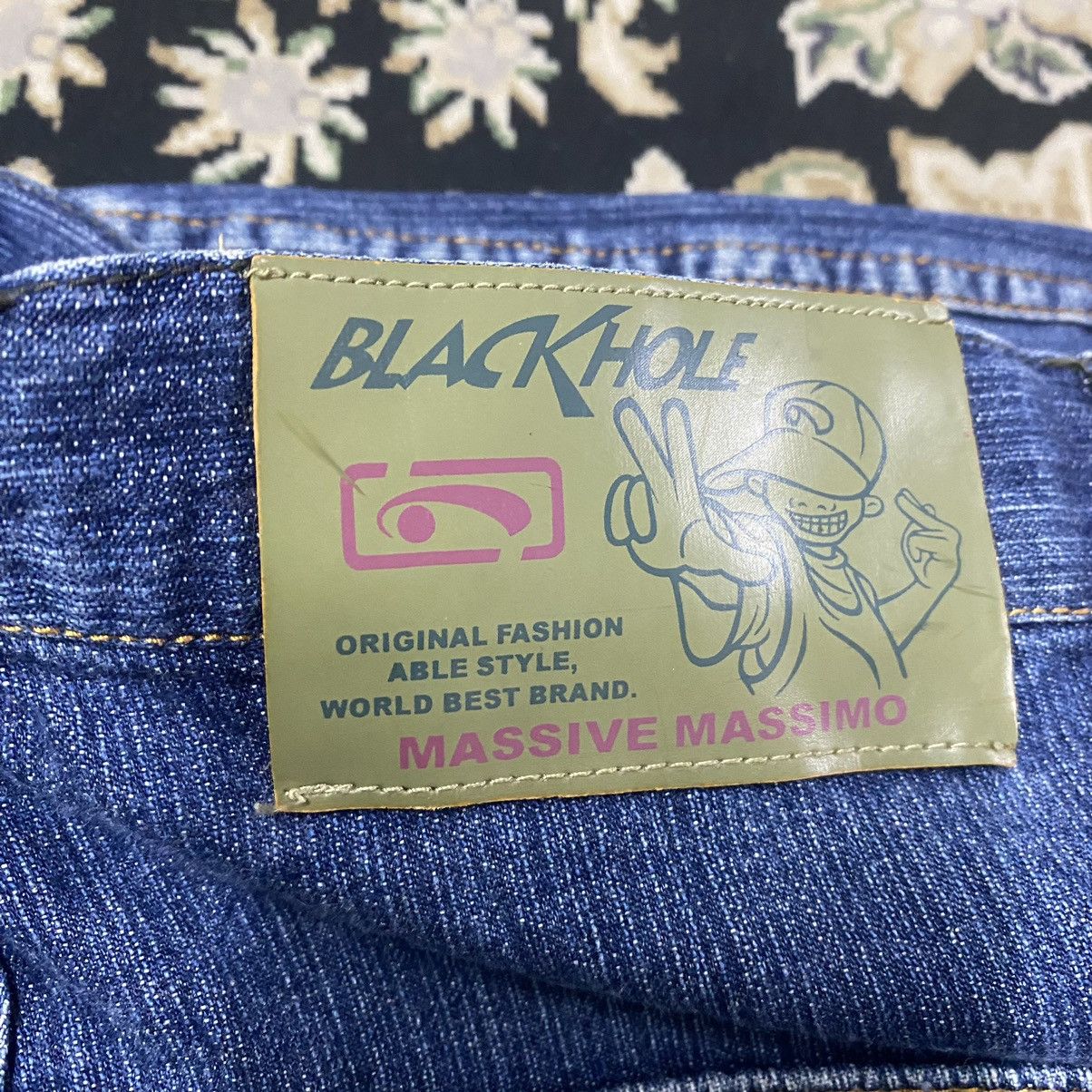 JNCO Black Hole Massive Massimo Denim Skater Pants Size US 29 - 14 Thumbnail