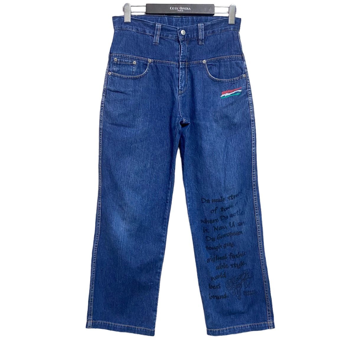 JNCO Black Hole Massive Massimo Denim Skater Pants Size US 29 - 2 Thumbnail