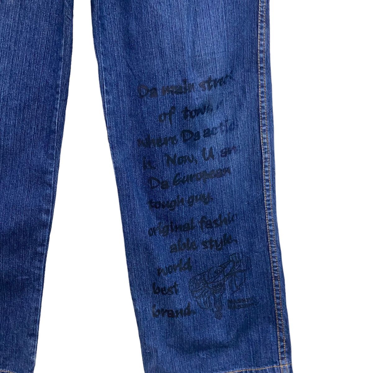 JNCO Black Hole Massive Massimo Denim Skater Pants Size US 29 - 8 Thumbnail