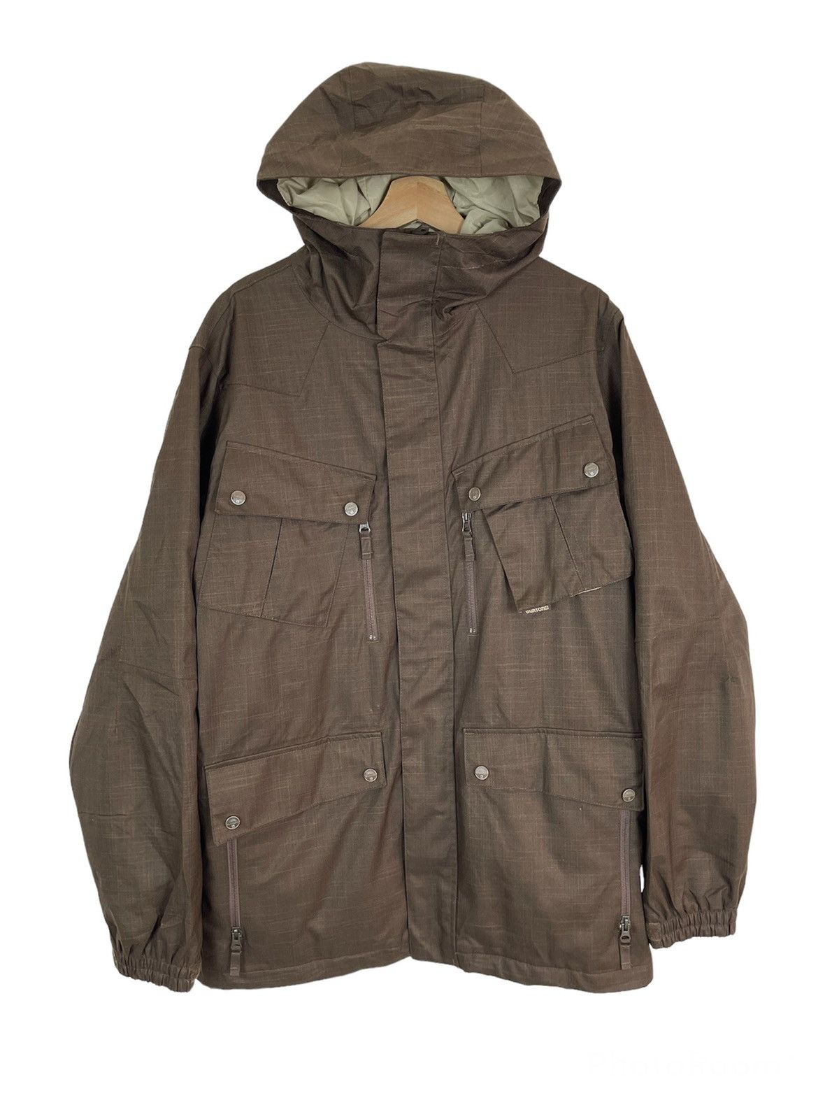 Burton 90’s BURTON Techwear Outdoor Jacket Hoodies Size US L / EU 52-54 / 3 - 1 Thumbnail