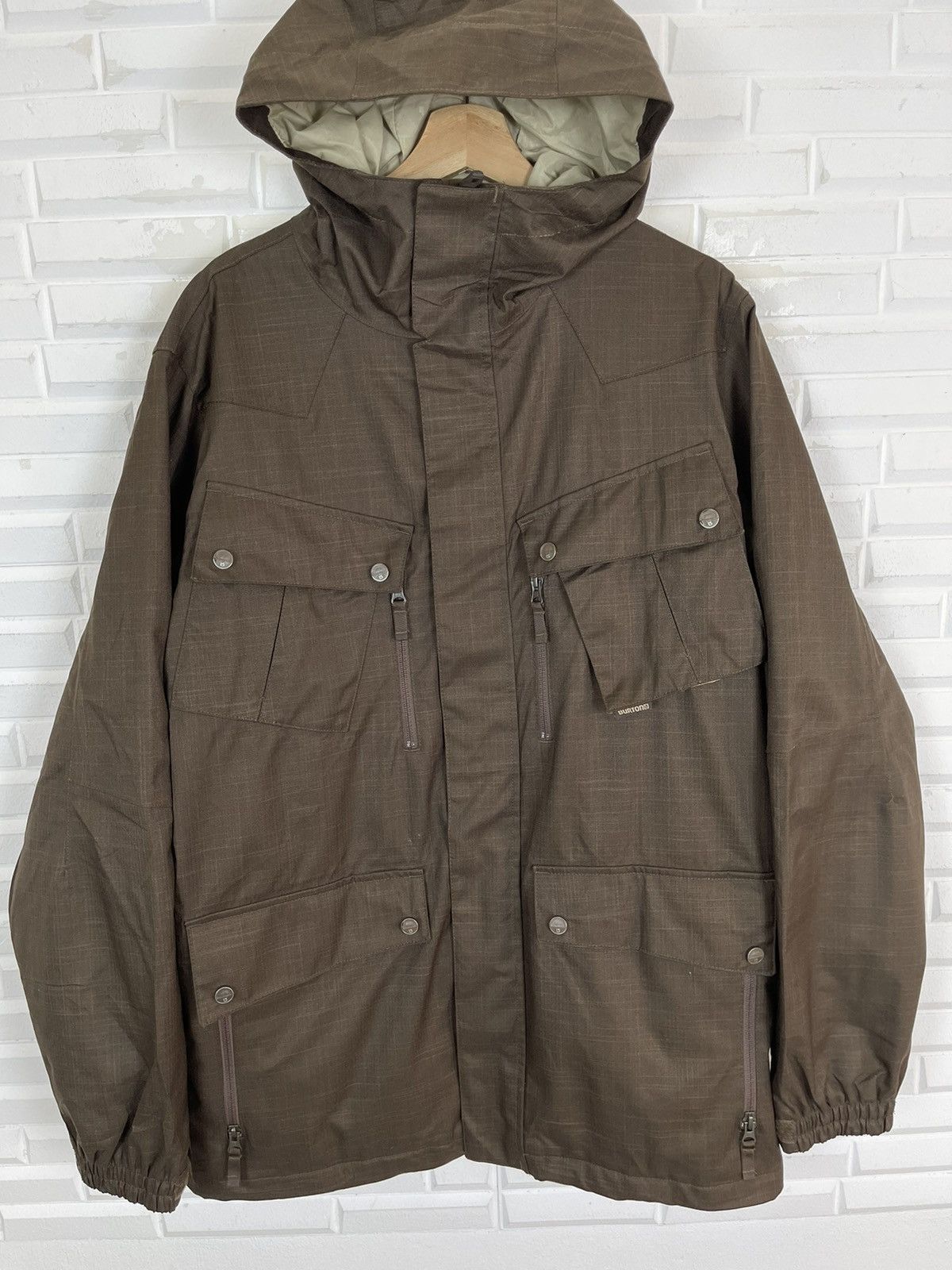 Burton 90’s BURTON Techwear Outdoor Jacket Hoodies Size US L / EU 52-54 / 3 - 2 Thumbnail