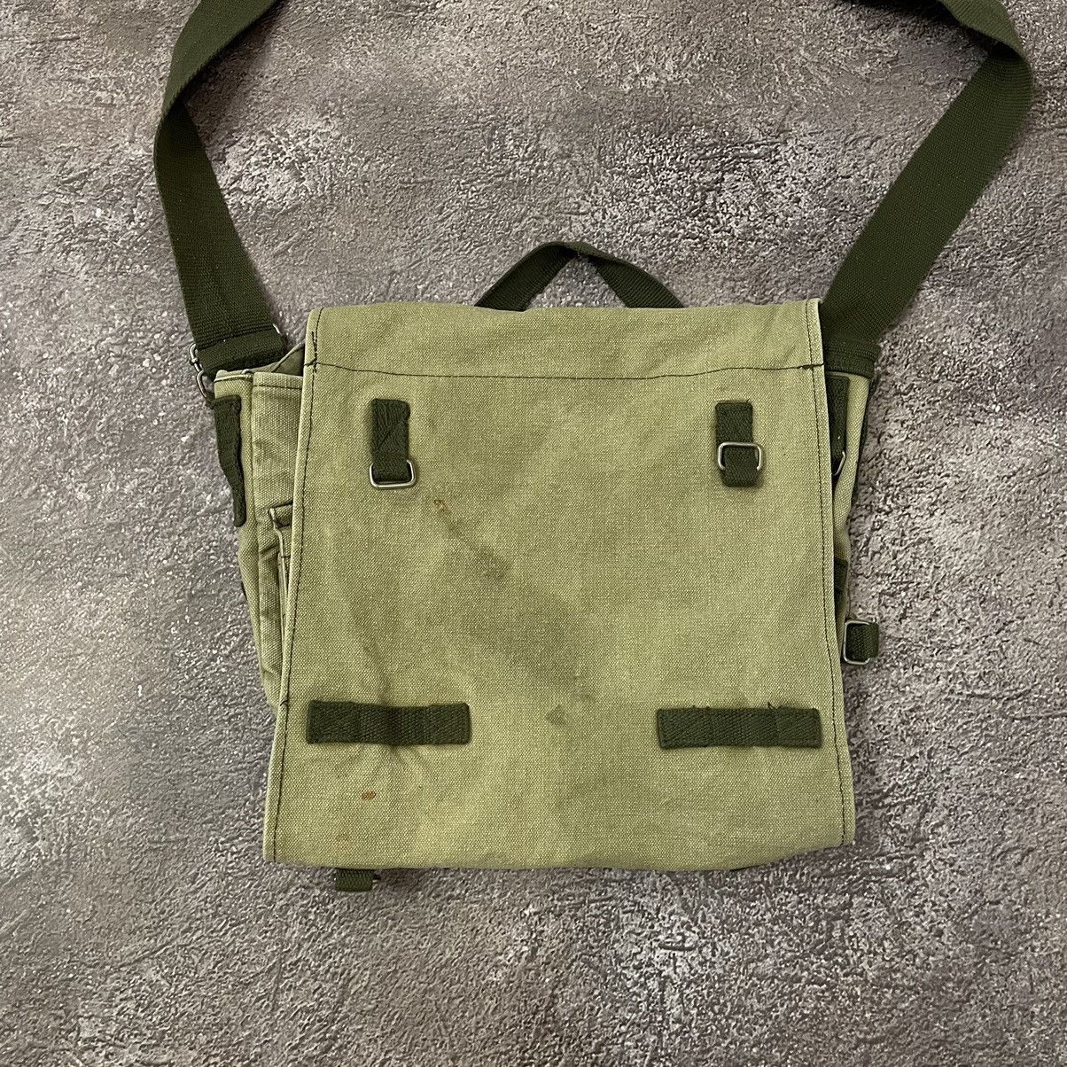 Vintage Vintage Y2K Military Nylon Crossbody Bag Khaki Streetwear OS Size ONE SIZE - 3 Thumbnail