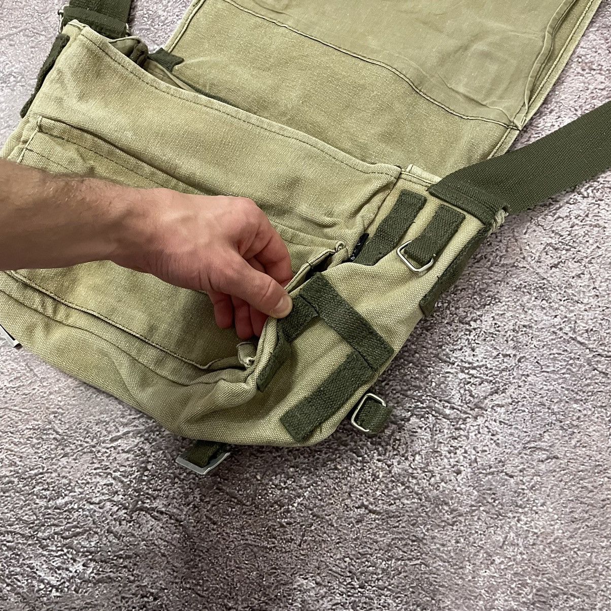 Vintage Vintage Y2K Military Nylon Crossbody Bag Khaki Streetwear OS Size ONE SIZE - 6 Thumbnail