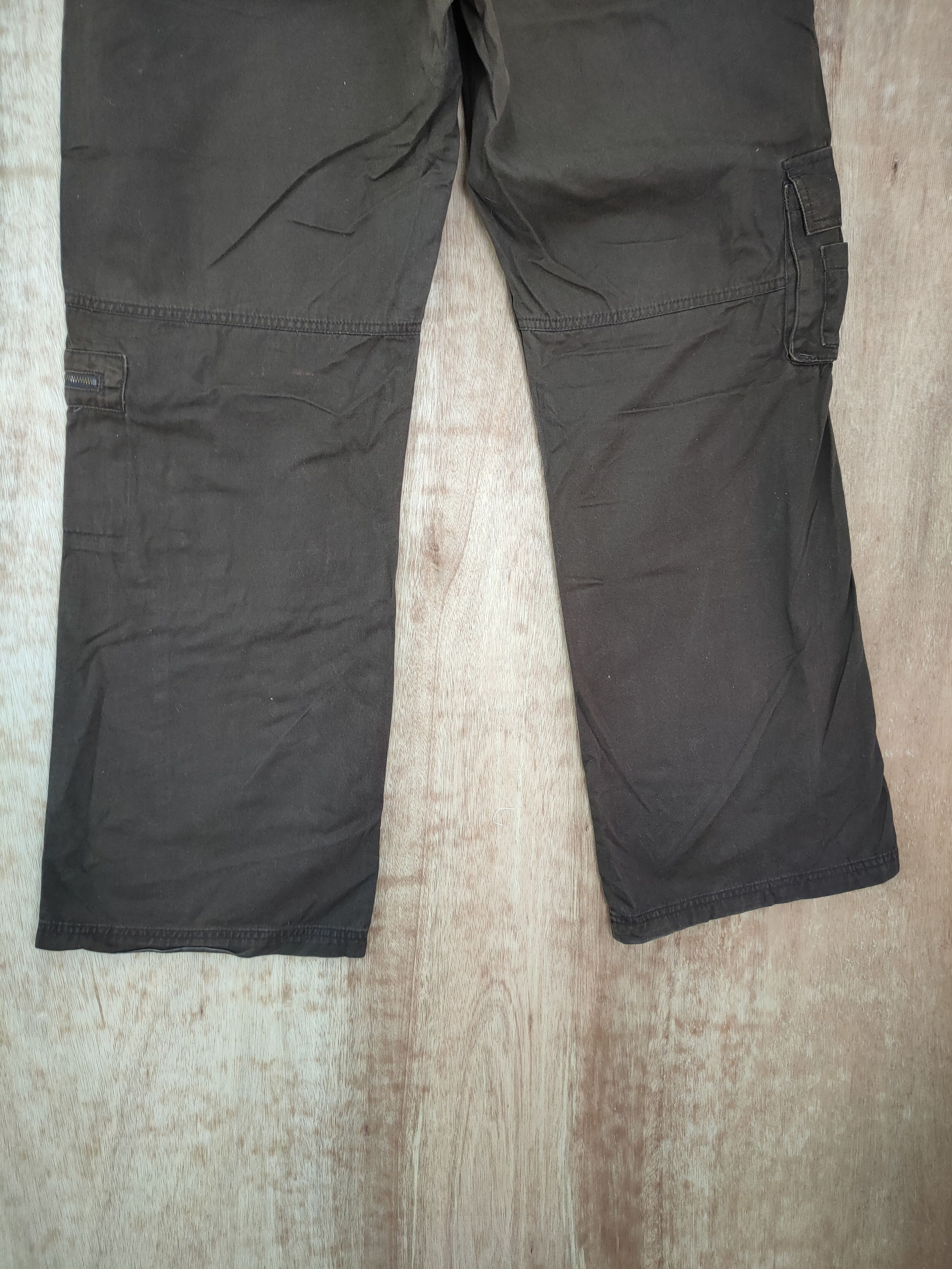 Japanese Brand DL Natural Reflection brown vintage cargo pants #943 Size 36" / US 14 / IT 50 - 8 Thumbnail