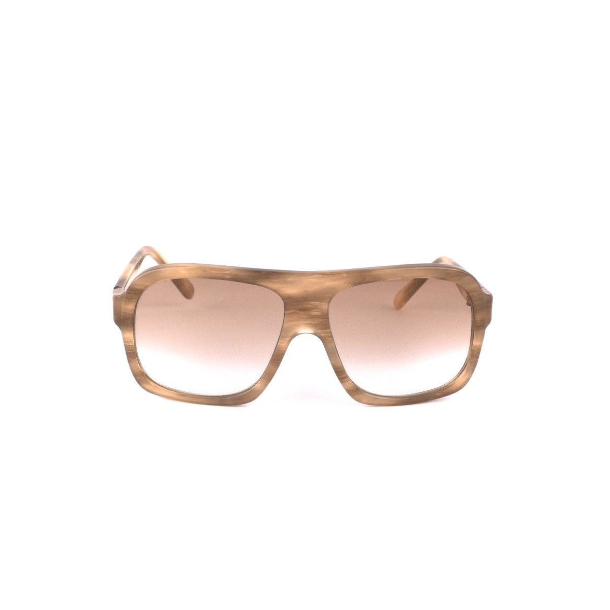 Gucci Vintage Gucci GG1158S Gold Logo Brown Sunglasses Size ONE SIZE - 2 Thumbnail